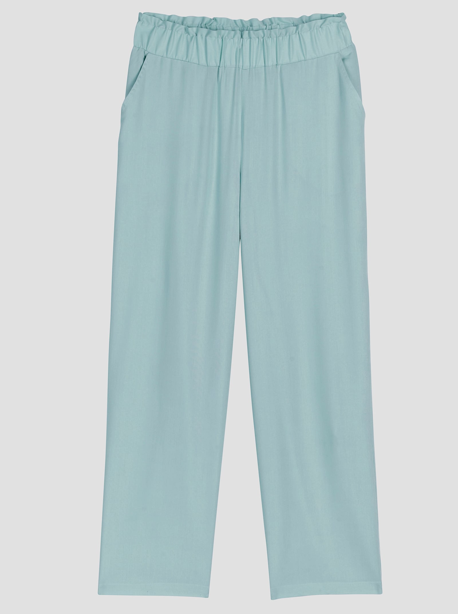 Hose im Paperbag-Style - mint