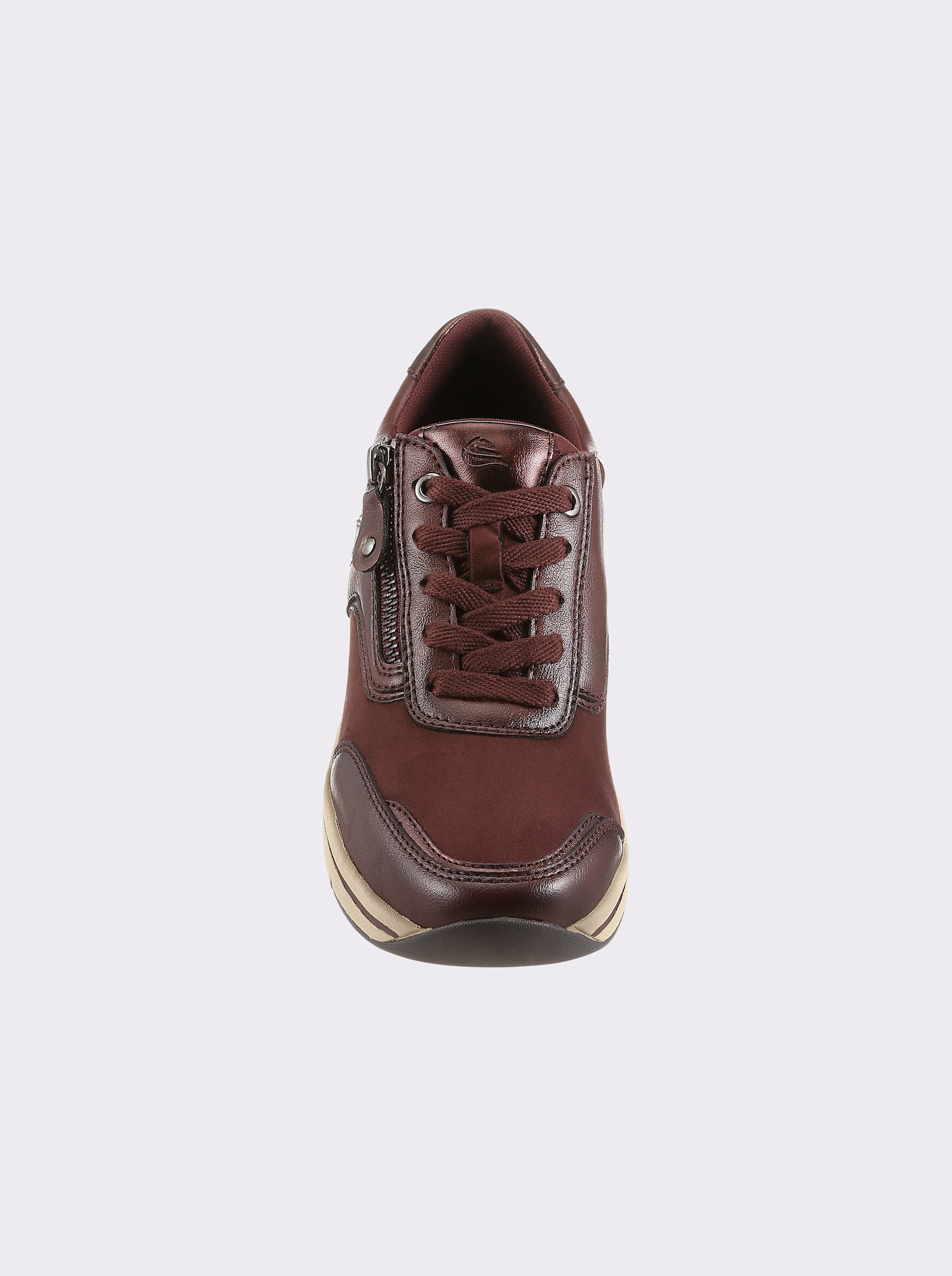 Jana Sneaker mit Wechselfußbett-Polsterung - bordeaux