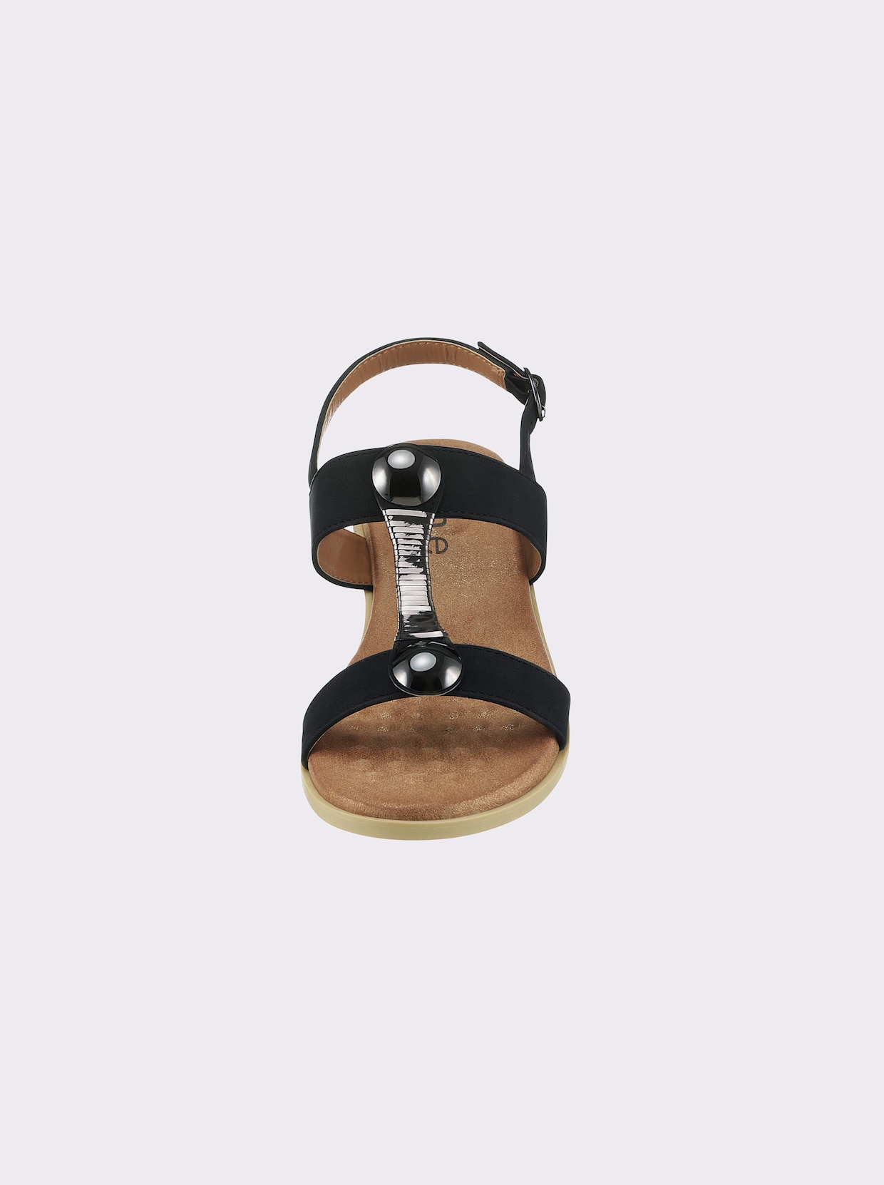 heine Sandalen - zwart