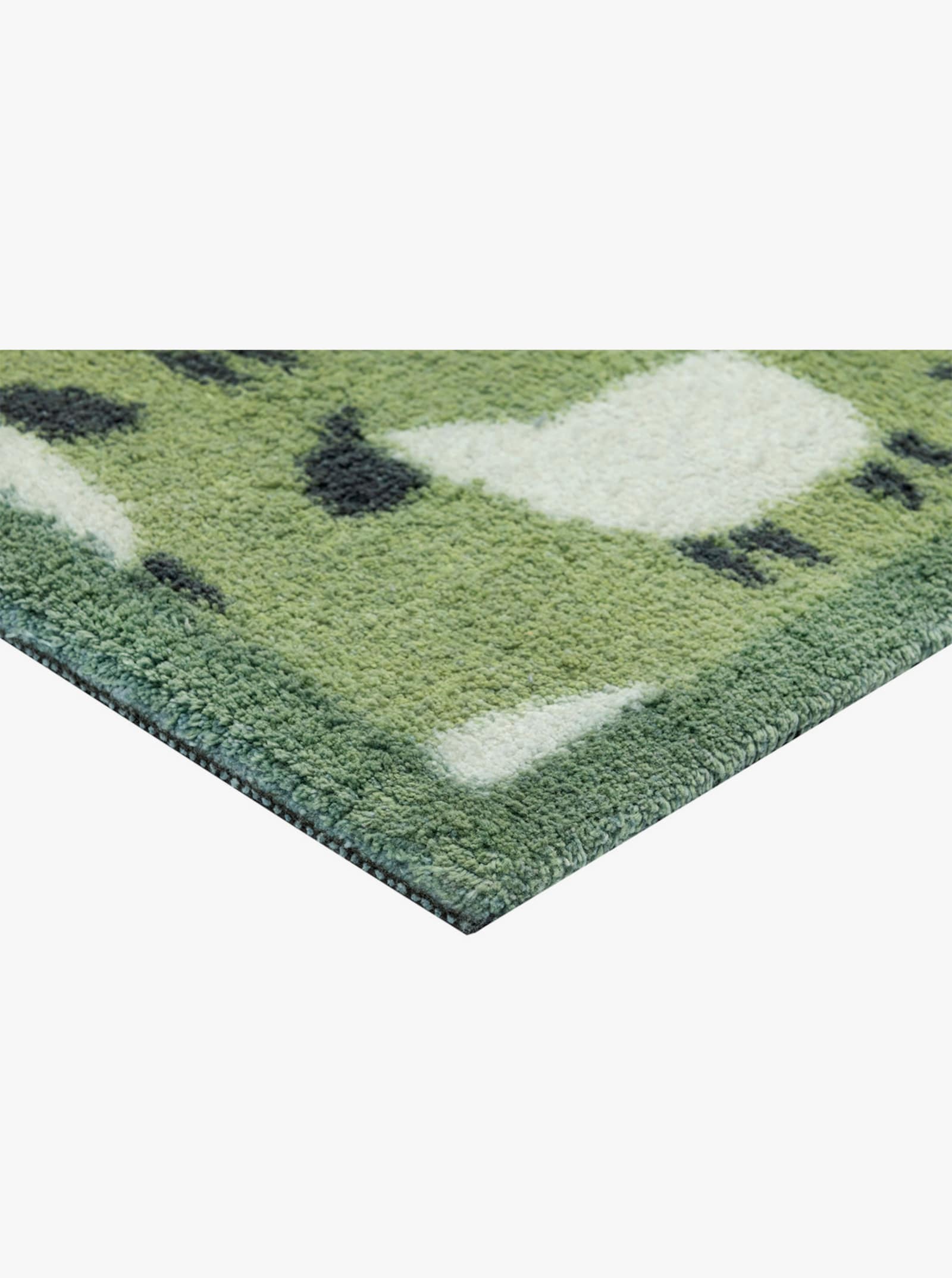 Turtle Mat Fußmatte - grün-ecru