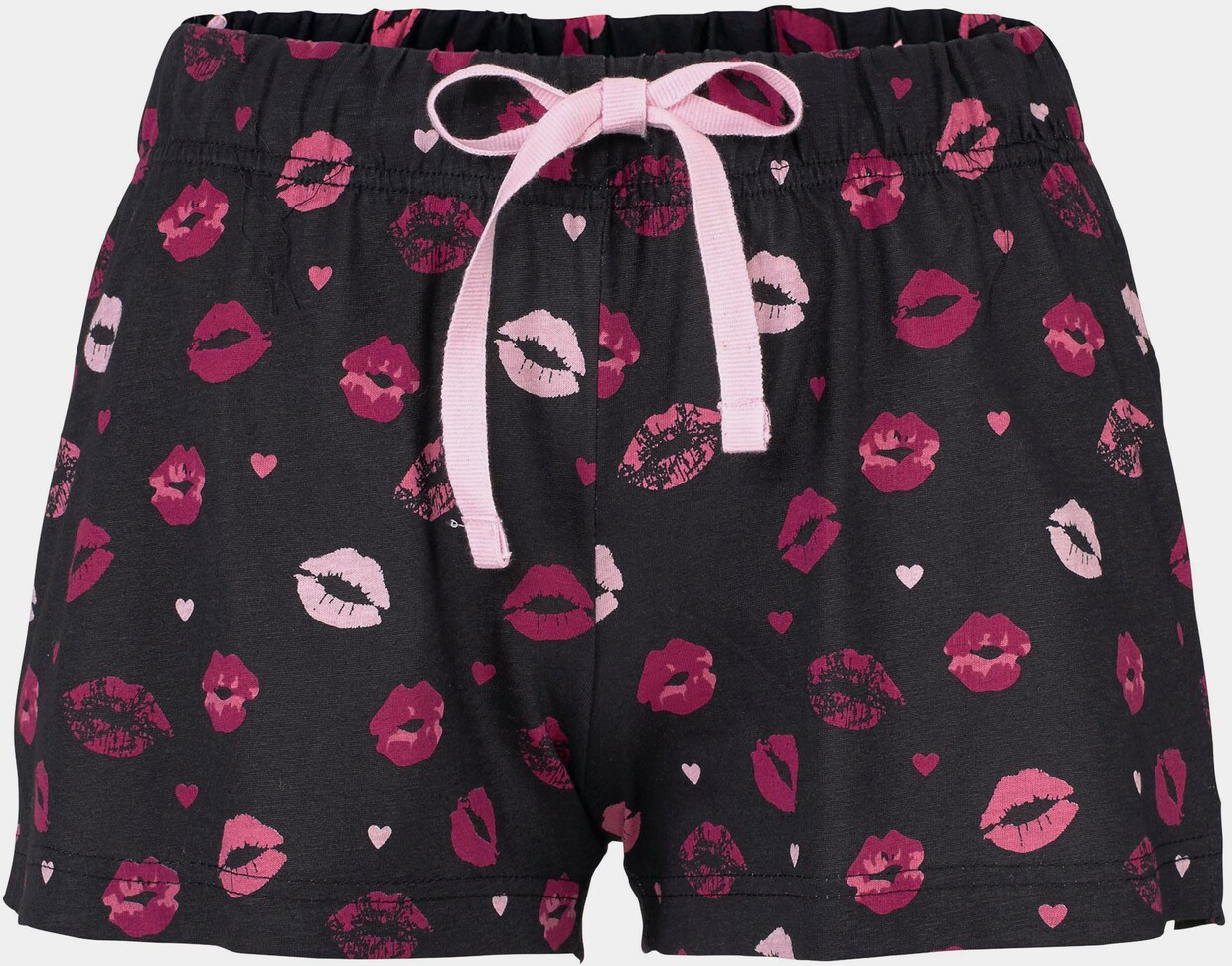Vivance Dreams Pyjama - pink-schwarz-gemustert