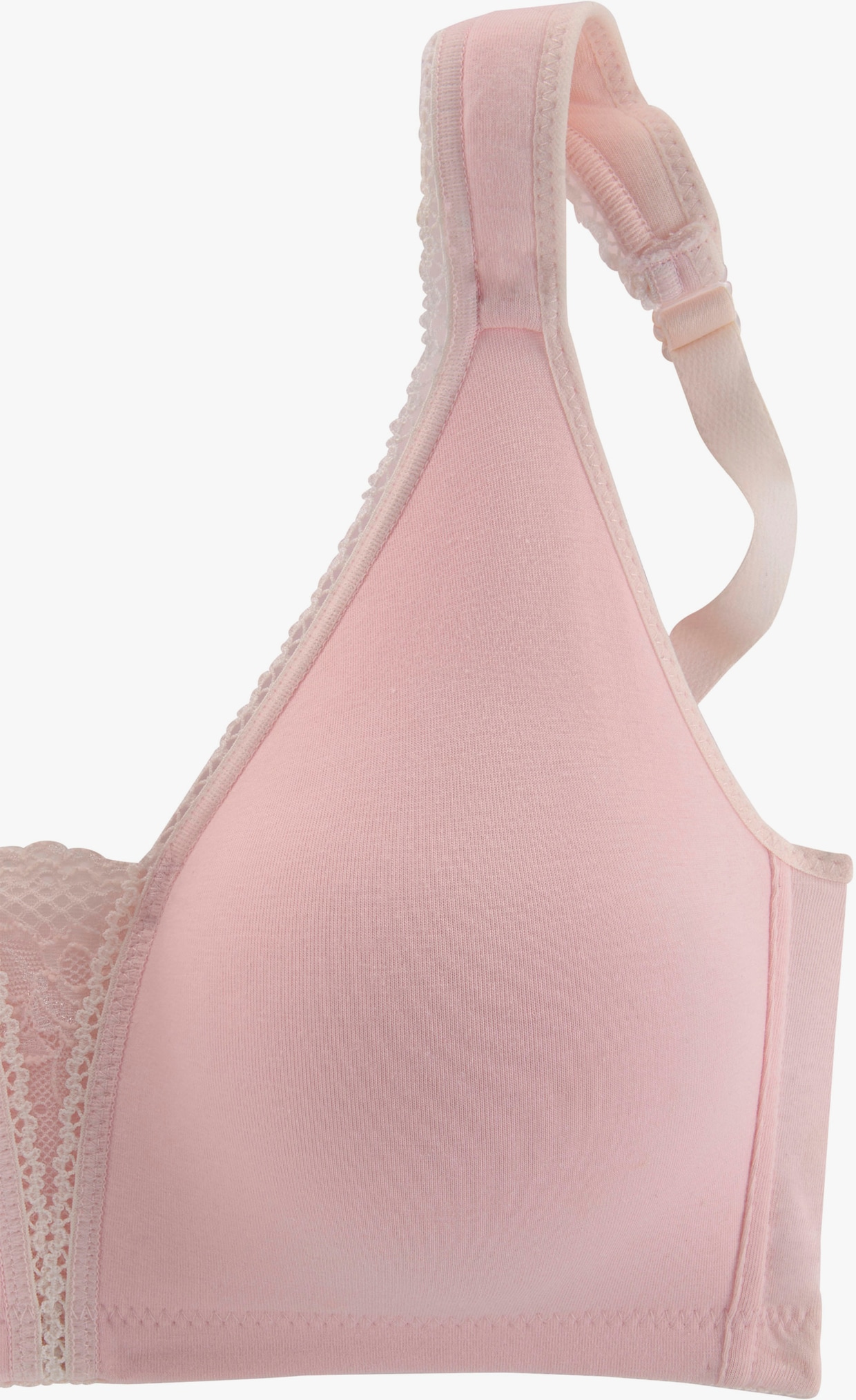 petite fleur Soft-beha - roze+wit