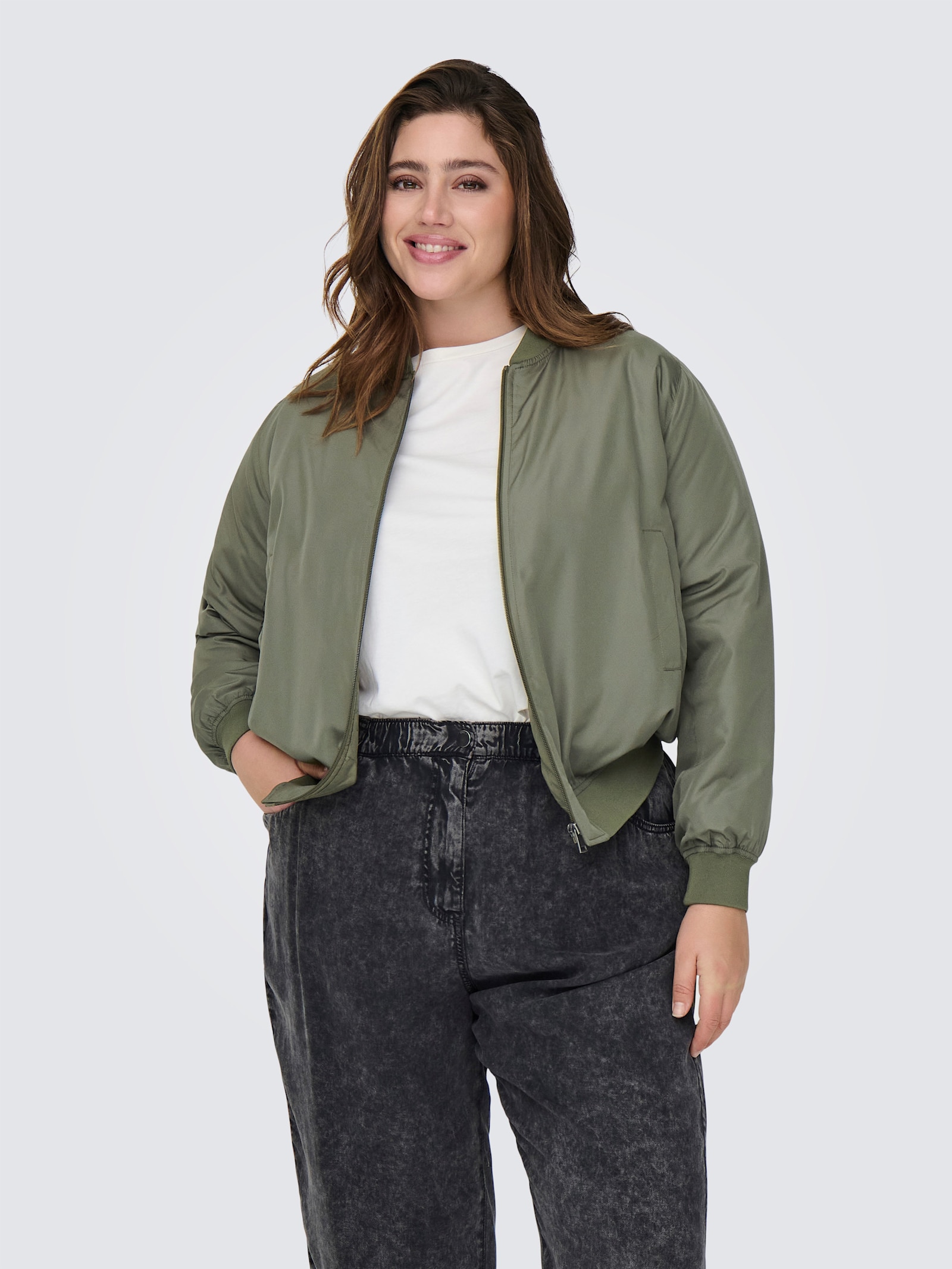 ONLY CARMAKOMA Bomberjacke - kalamata