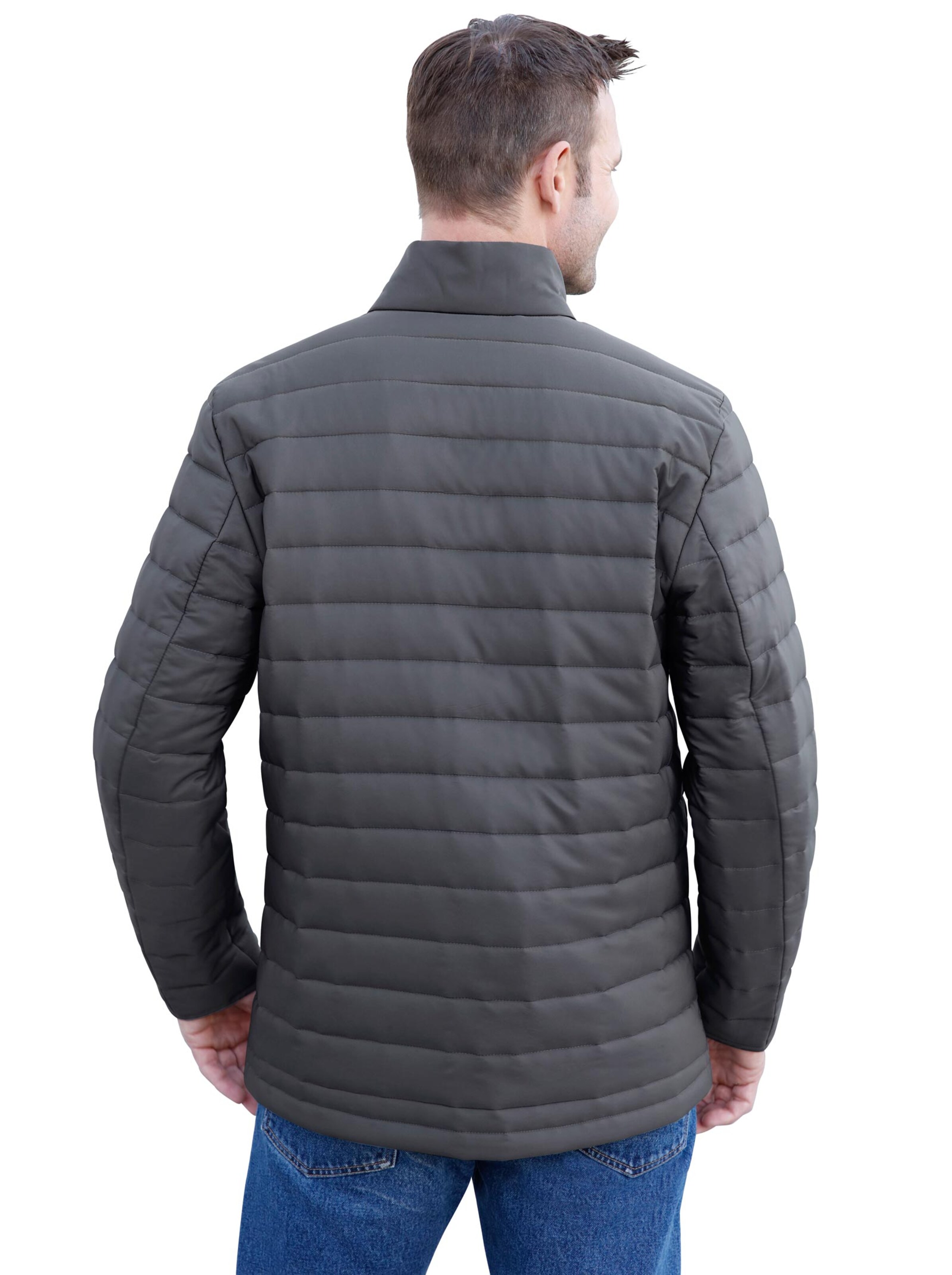 Steppjacke - anthrazit