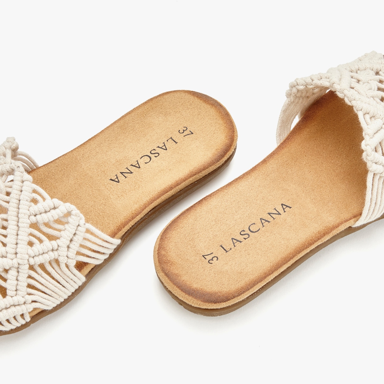 LASCANA slippers - beige