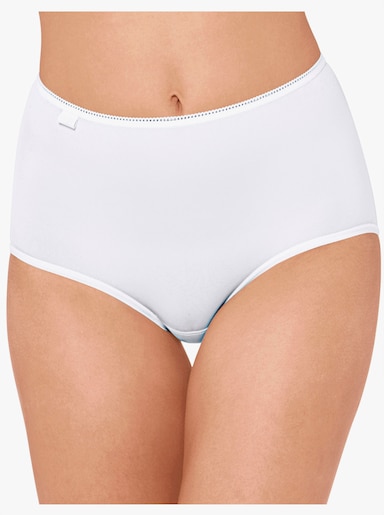 Sloggi Taillenslip aus atmungsaktiver Microfaser - weiss