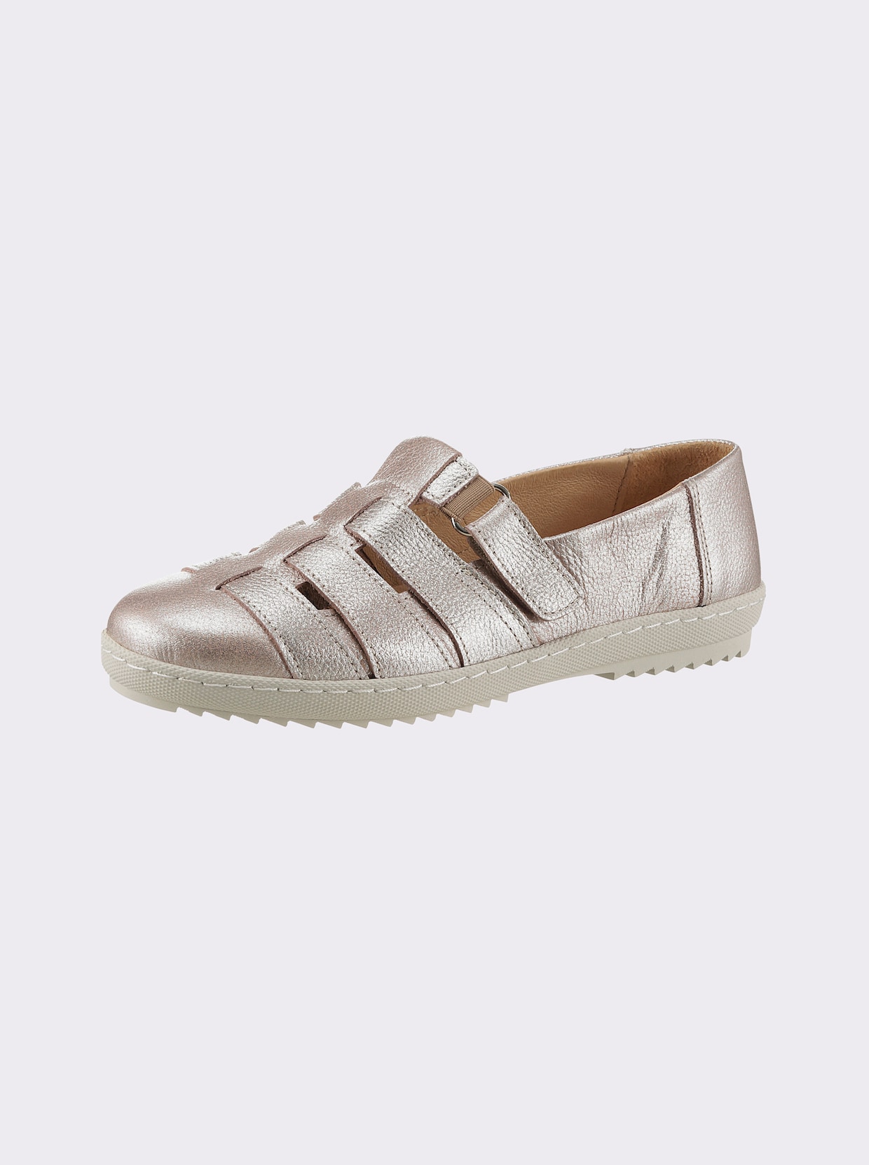 heine Slipper - rosé-metallic