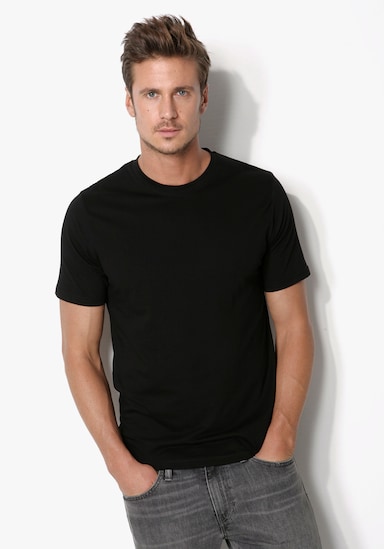 H.I.S T-Shirt - schwarz