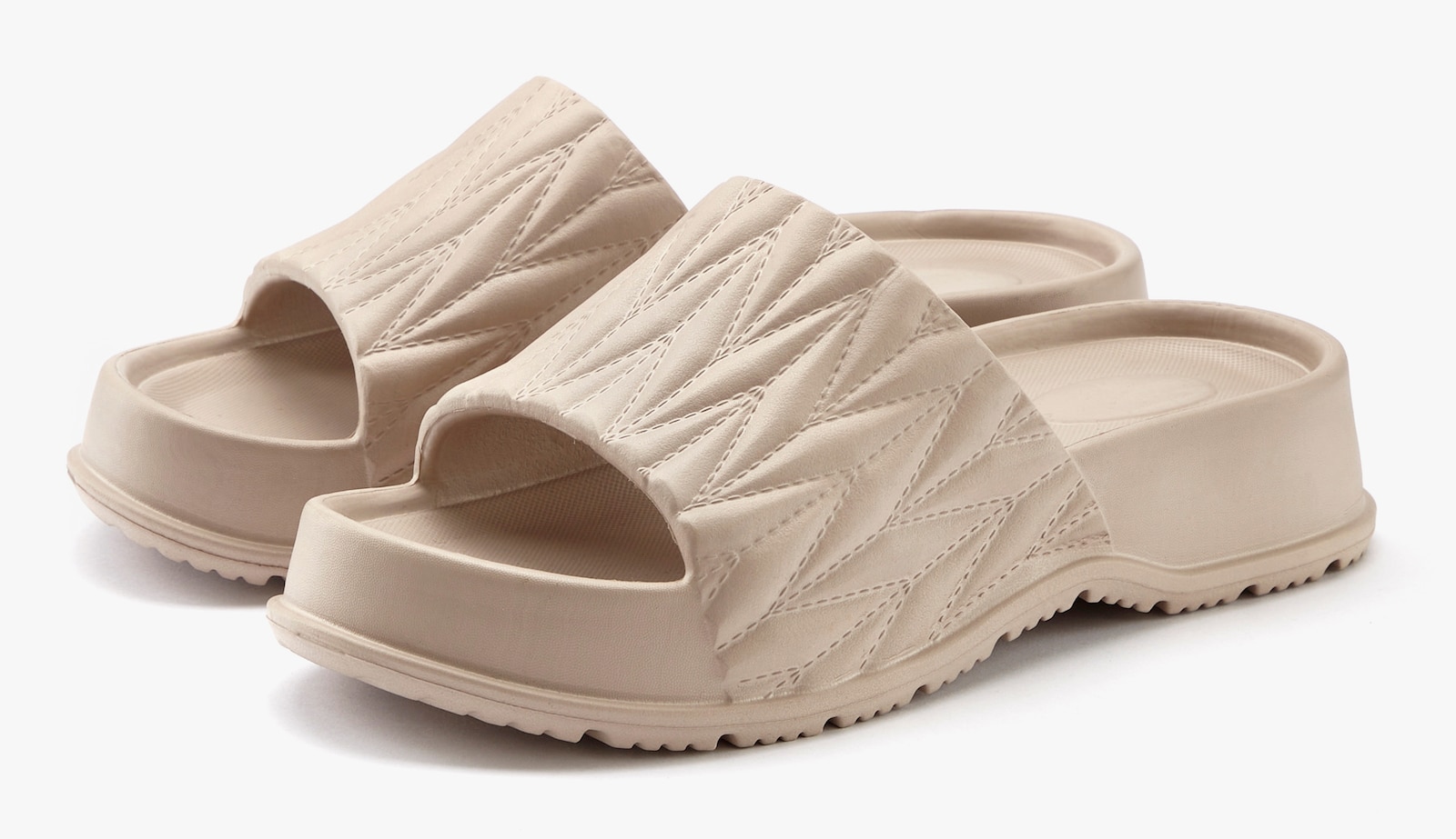 French Connection Badepantolette - beige