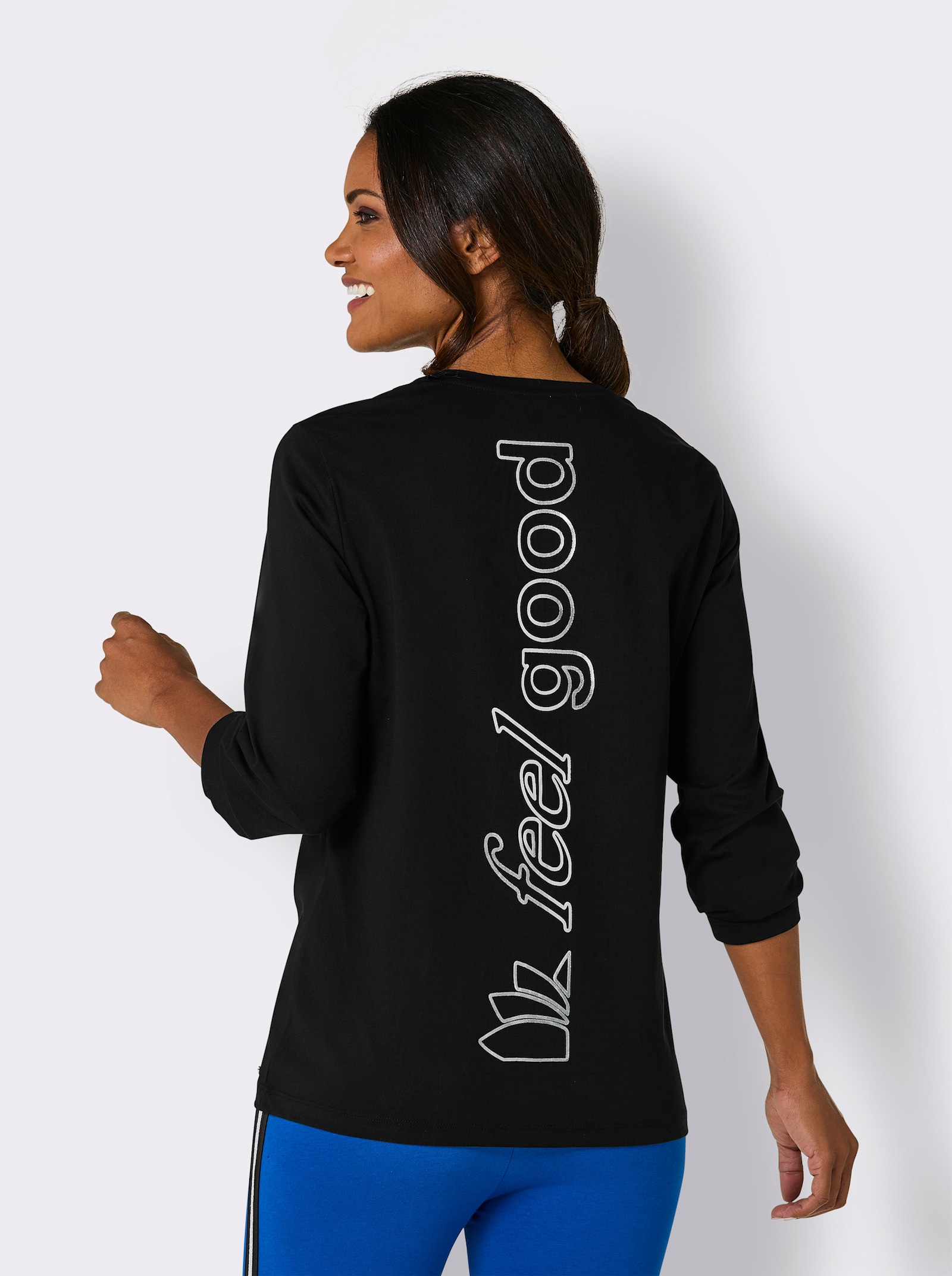 feel good Shirt - schwarz