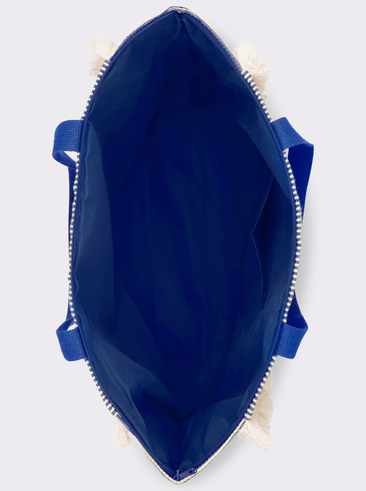 Strandtasche - marine-gestreift