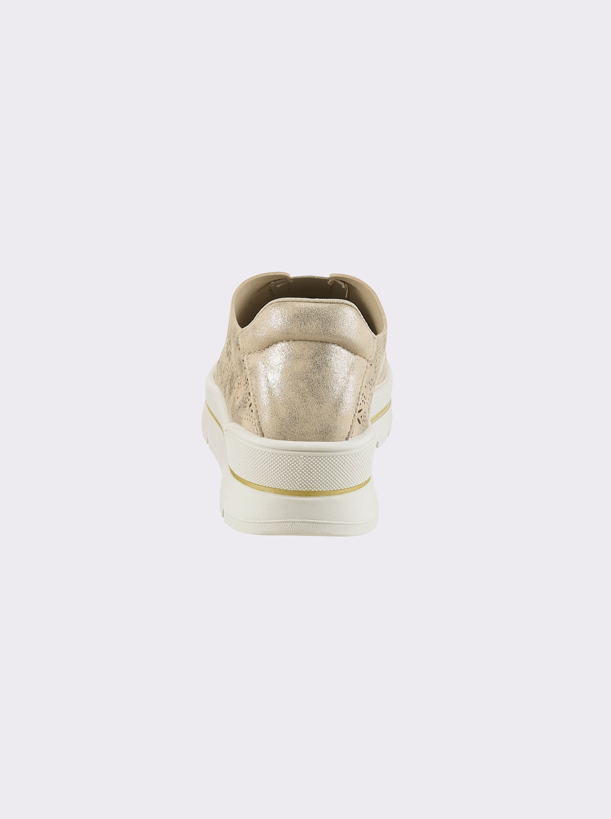 heine instapper - taupe/metallic