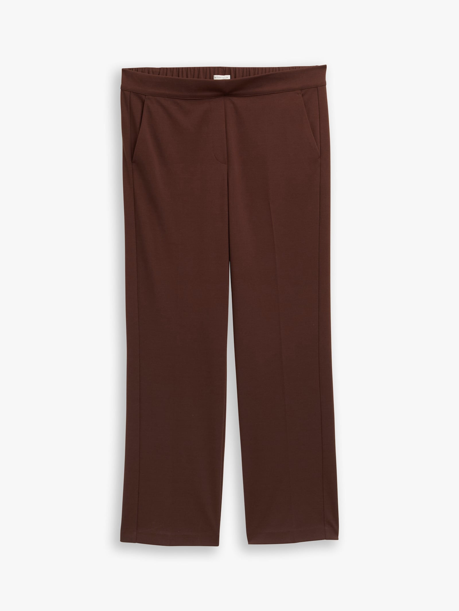 Bundfaltenhose - dark pecan brown
