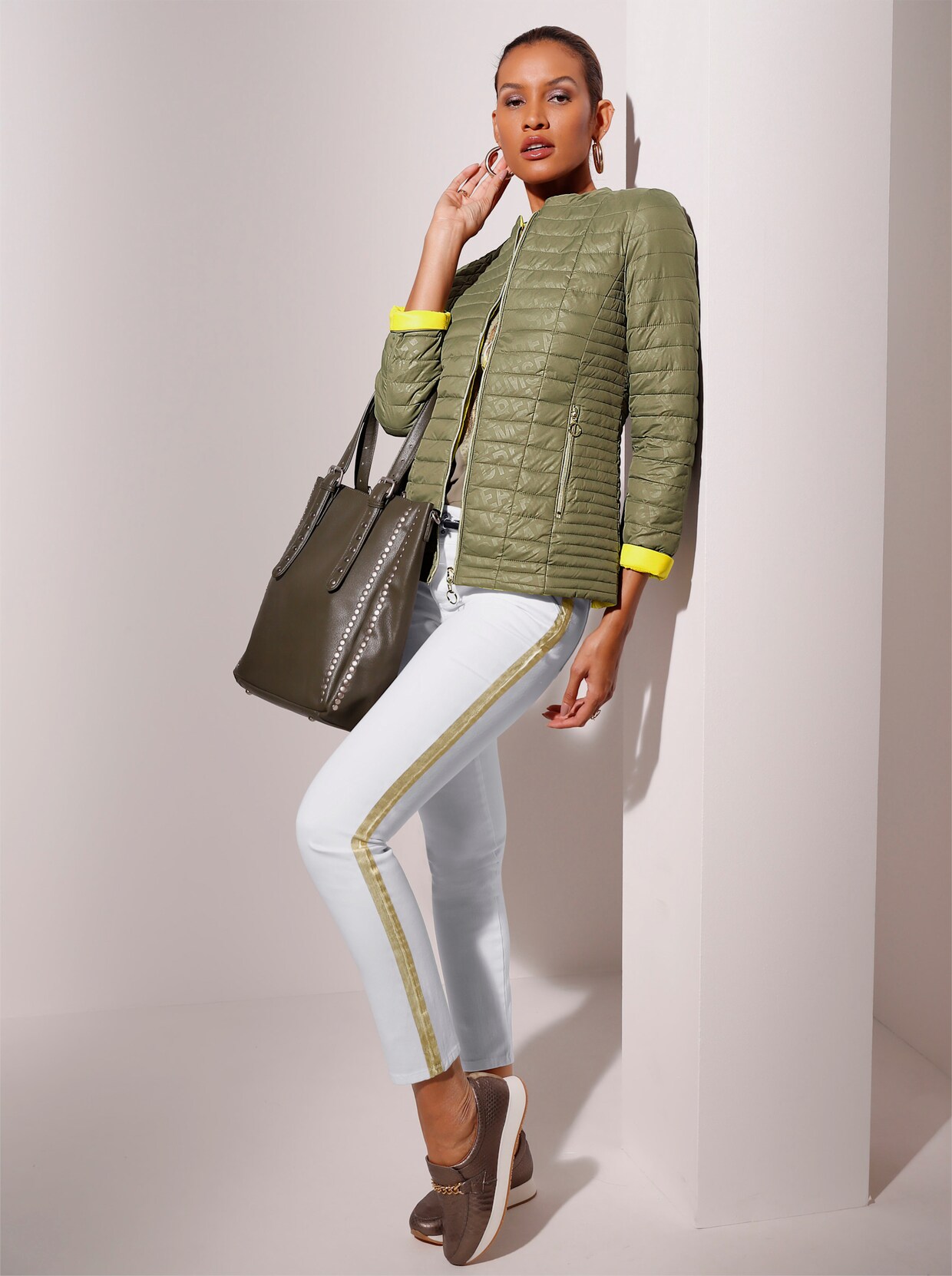 Wendejacke - khaki
