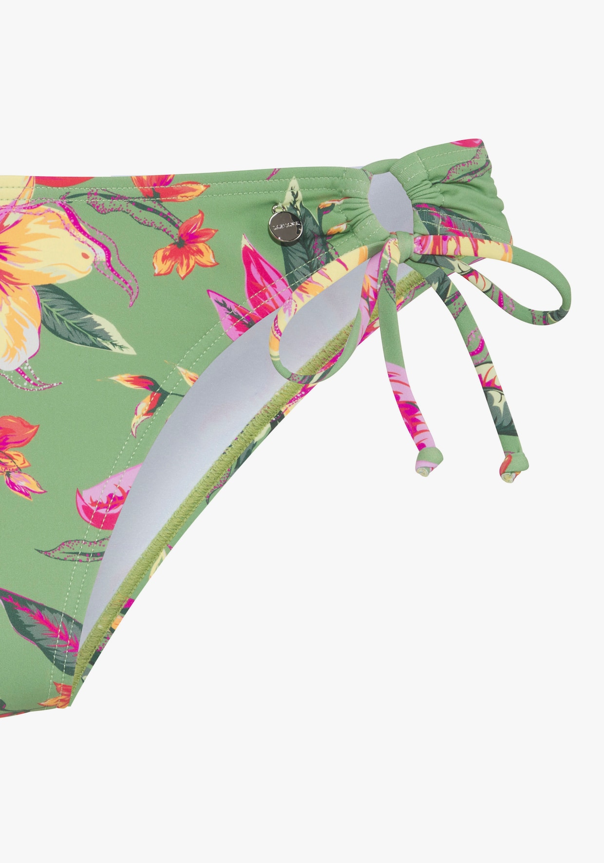 LASCANA Bikini-Hose - salbei-pink bedruckt