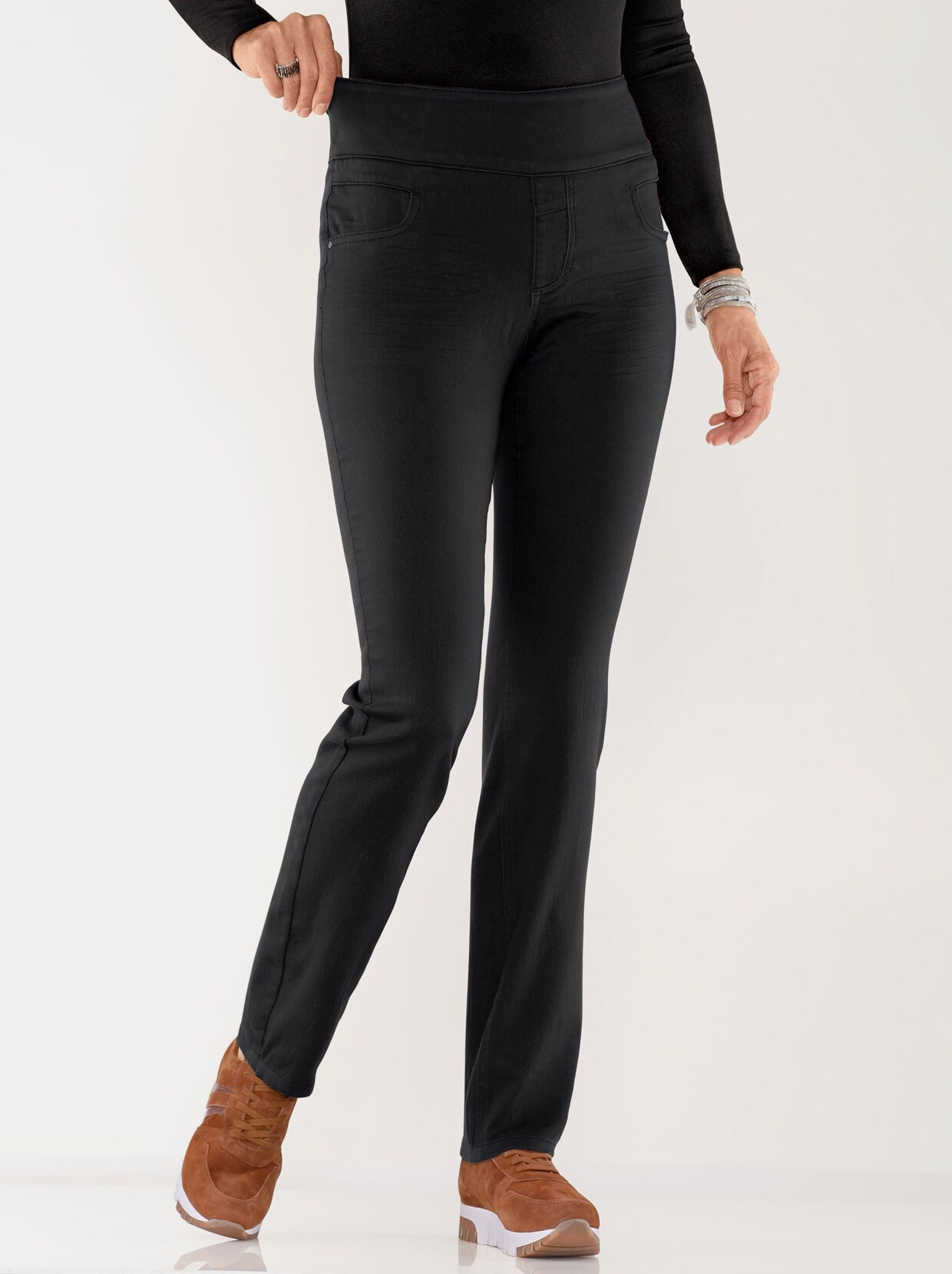 Jeans - schwarz