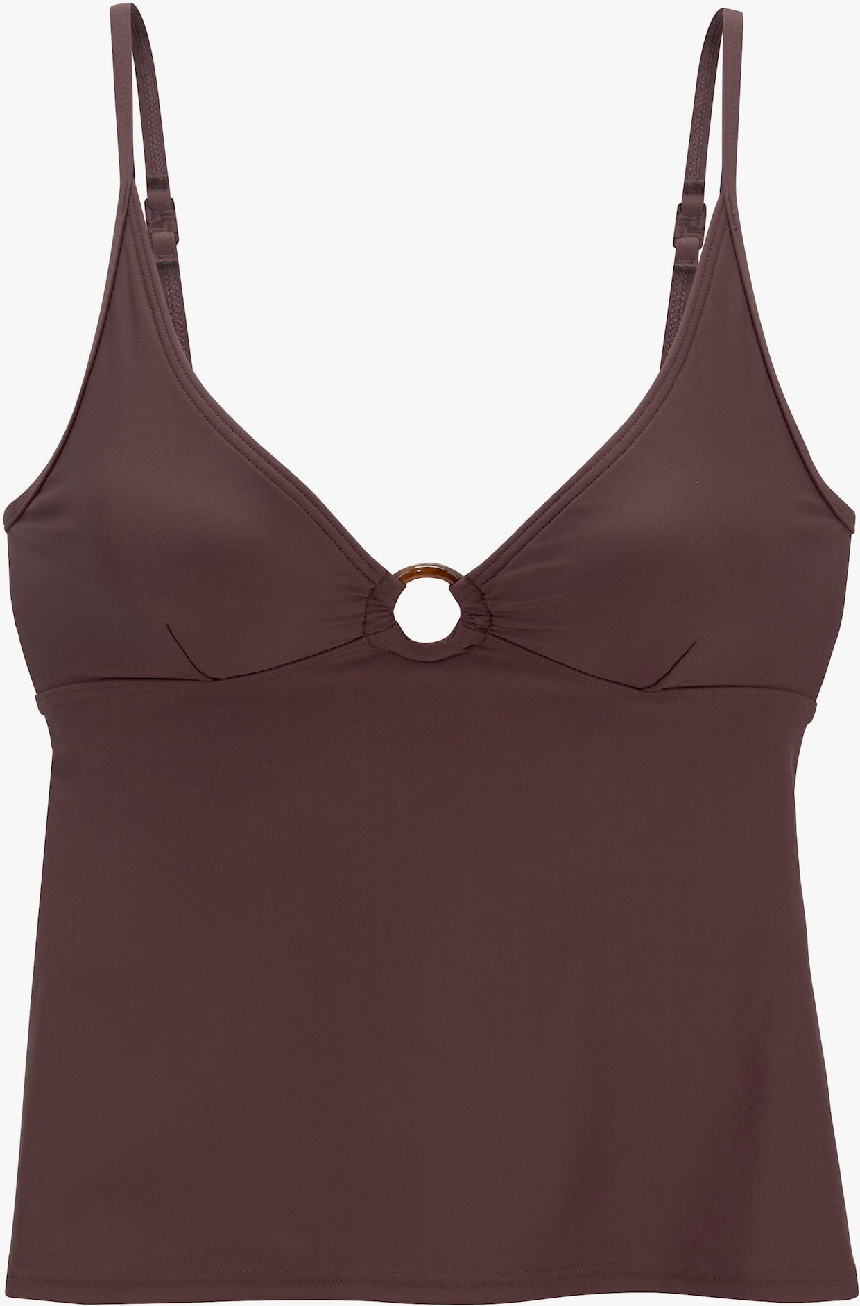 s.Oliver Haut de tankini - marron