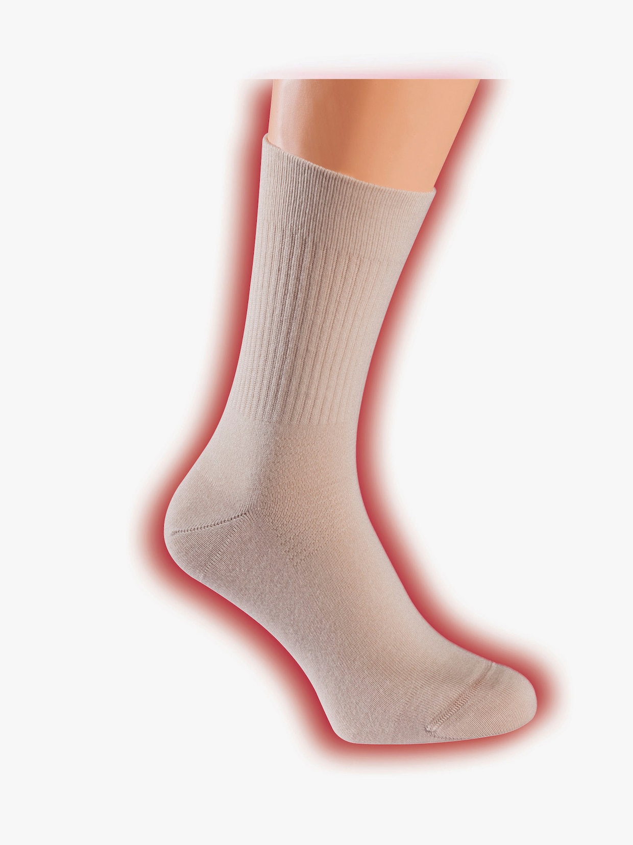 Thermo-Socken - beige