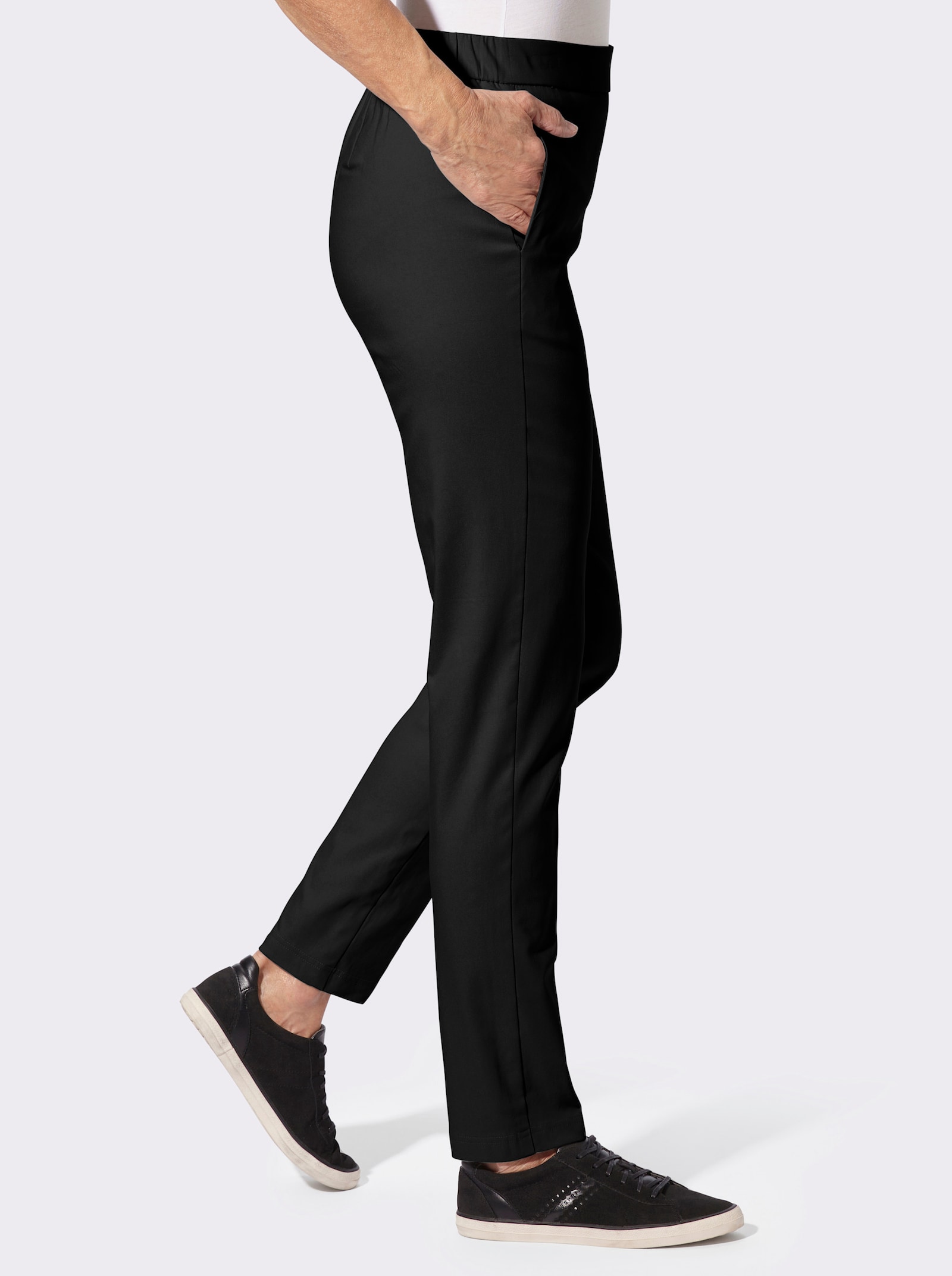 Thermohose in Bengalin-Qualität - schwarz