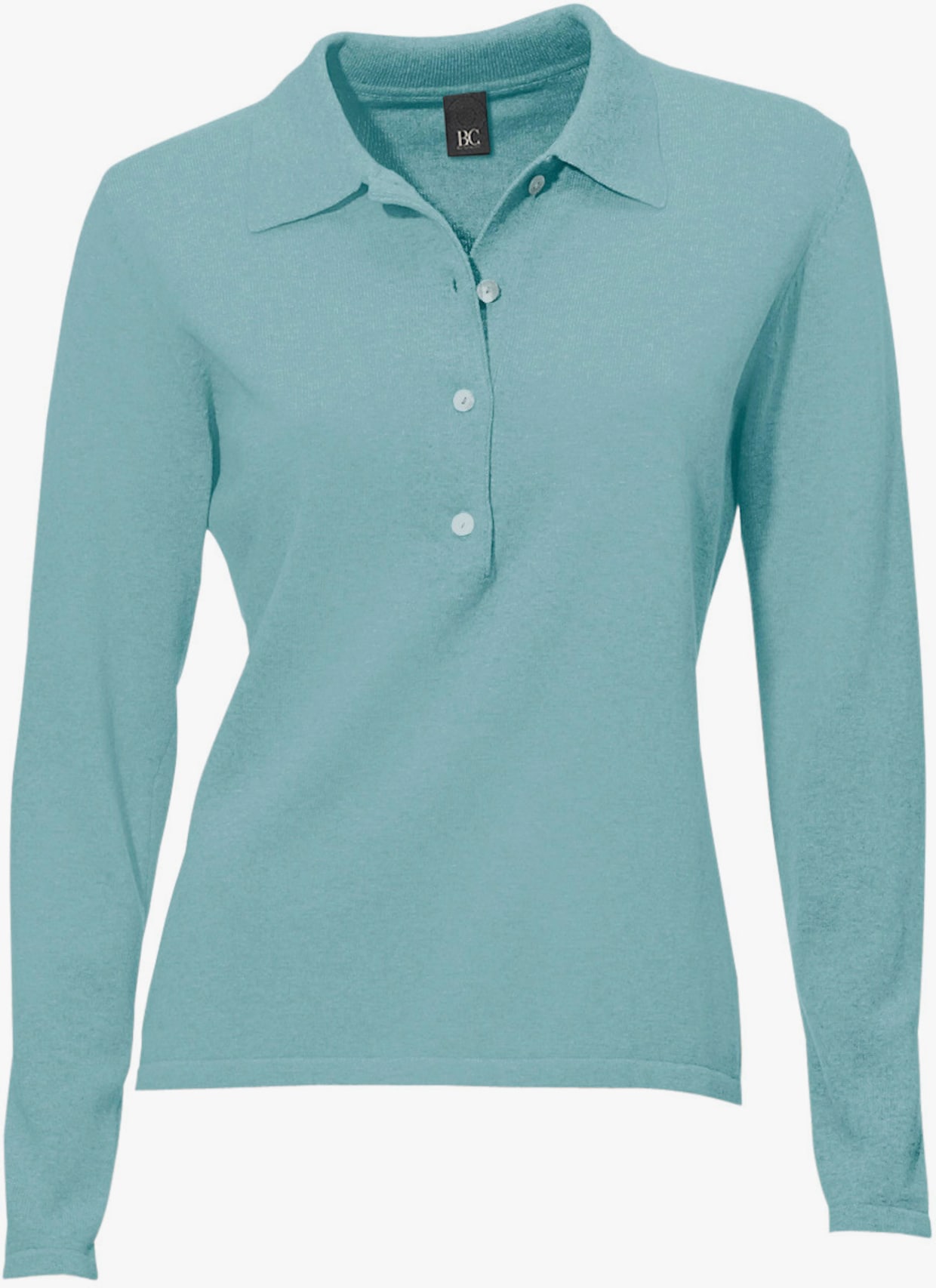 heine Pull polo - vert d'eau