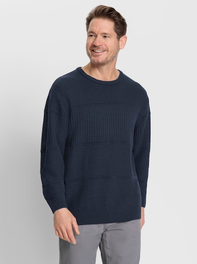 Marco Donati Pullover - dunkelblau