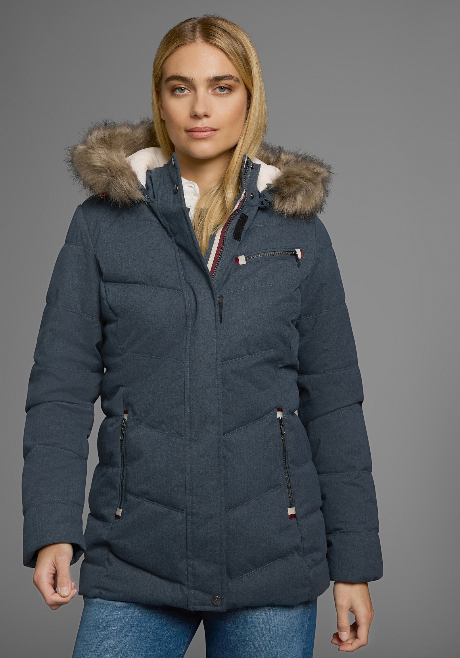 Polarino Steppjacke - marine