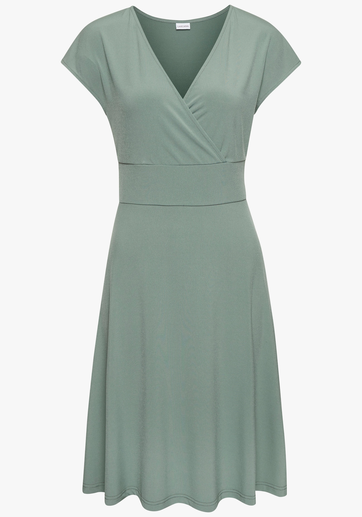 LASCANA Midi-jurk - sage green