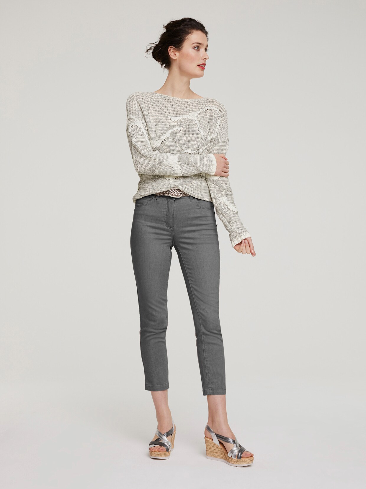 heine Pullover - grau