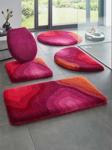 Kleine Wolke Badeteppich von Kleine Wolke - pink