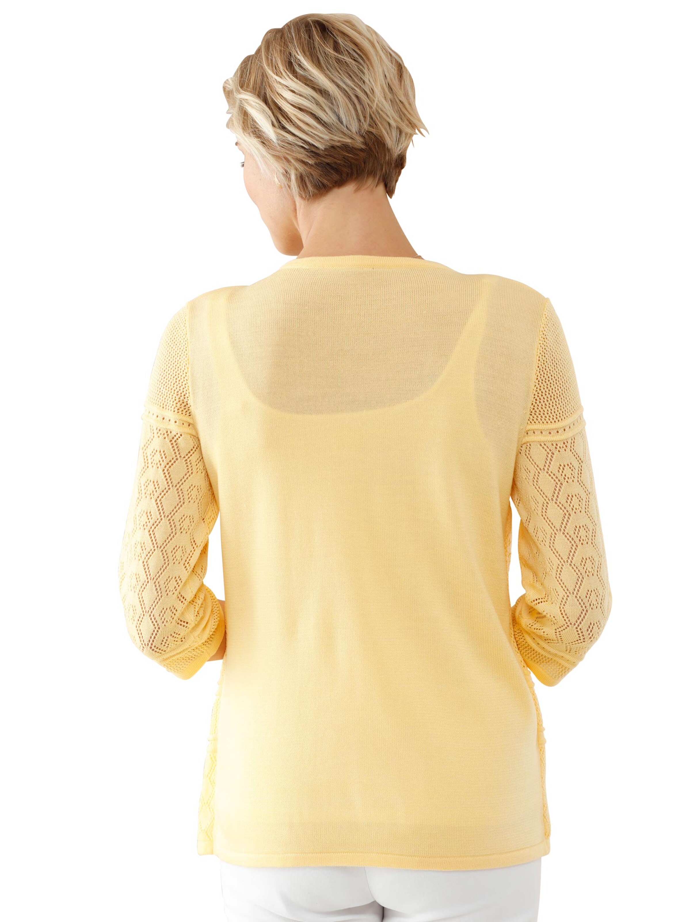 Pullover - gelb