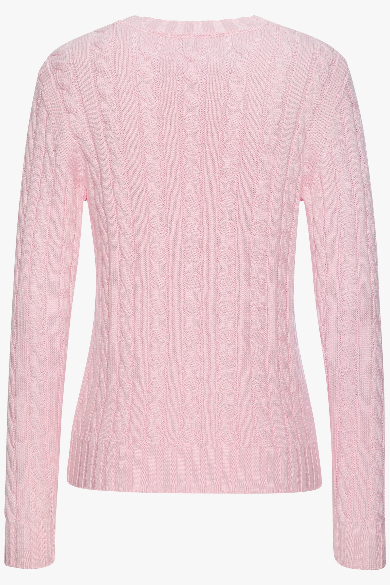 LASCANA Rundhalspullover - rosé