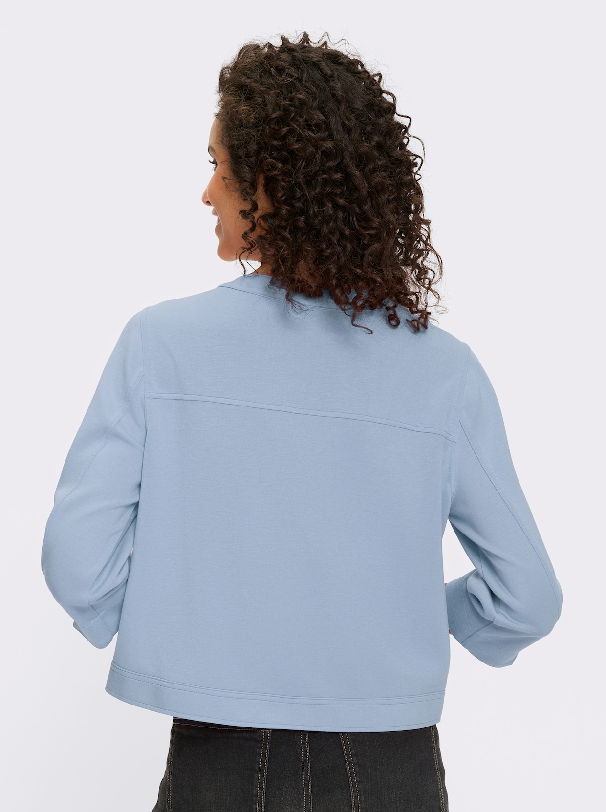 heine Shirtjacke - eisblau