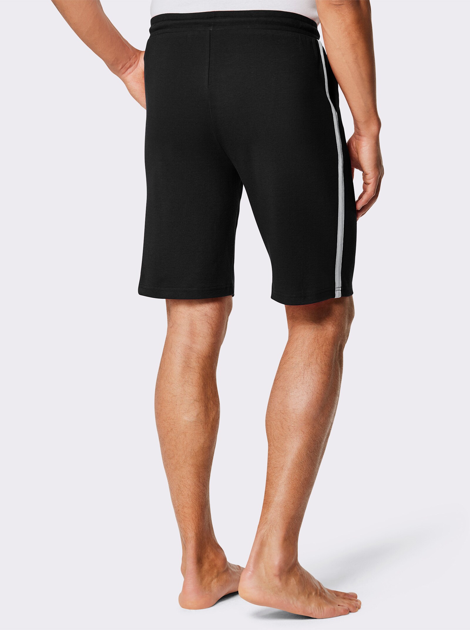 feel good Bermuda - donkerrood + zwart