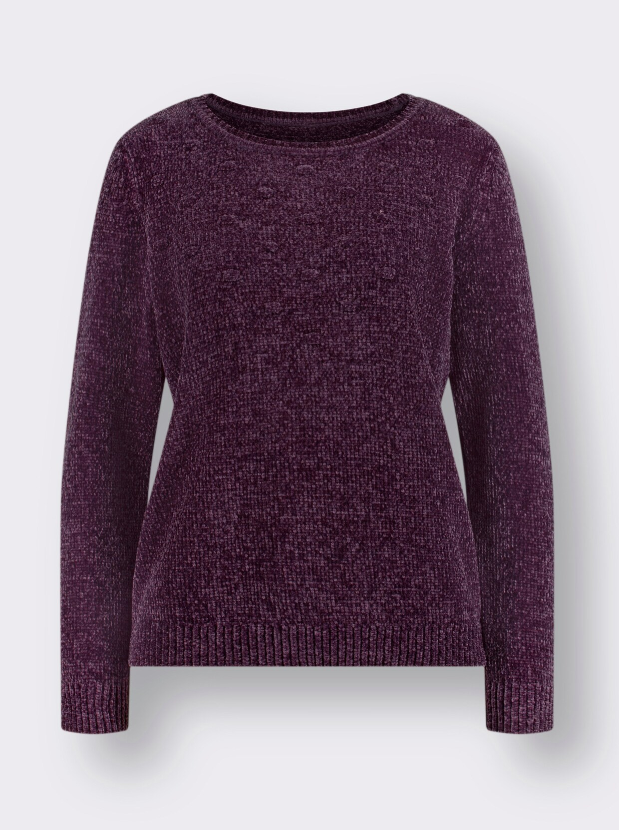 Pullover met lange mouwen - druif