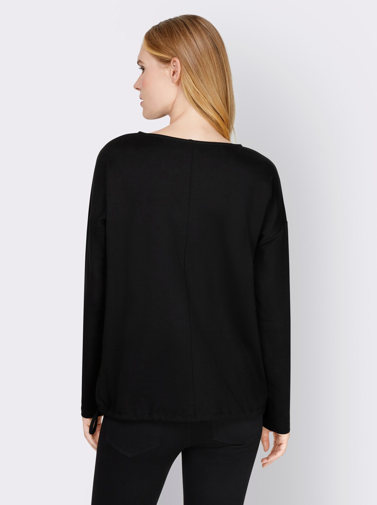 heine Sweatshirt - zwart