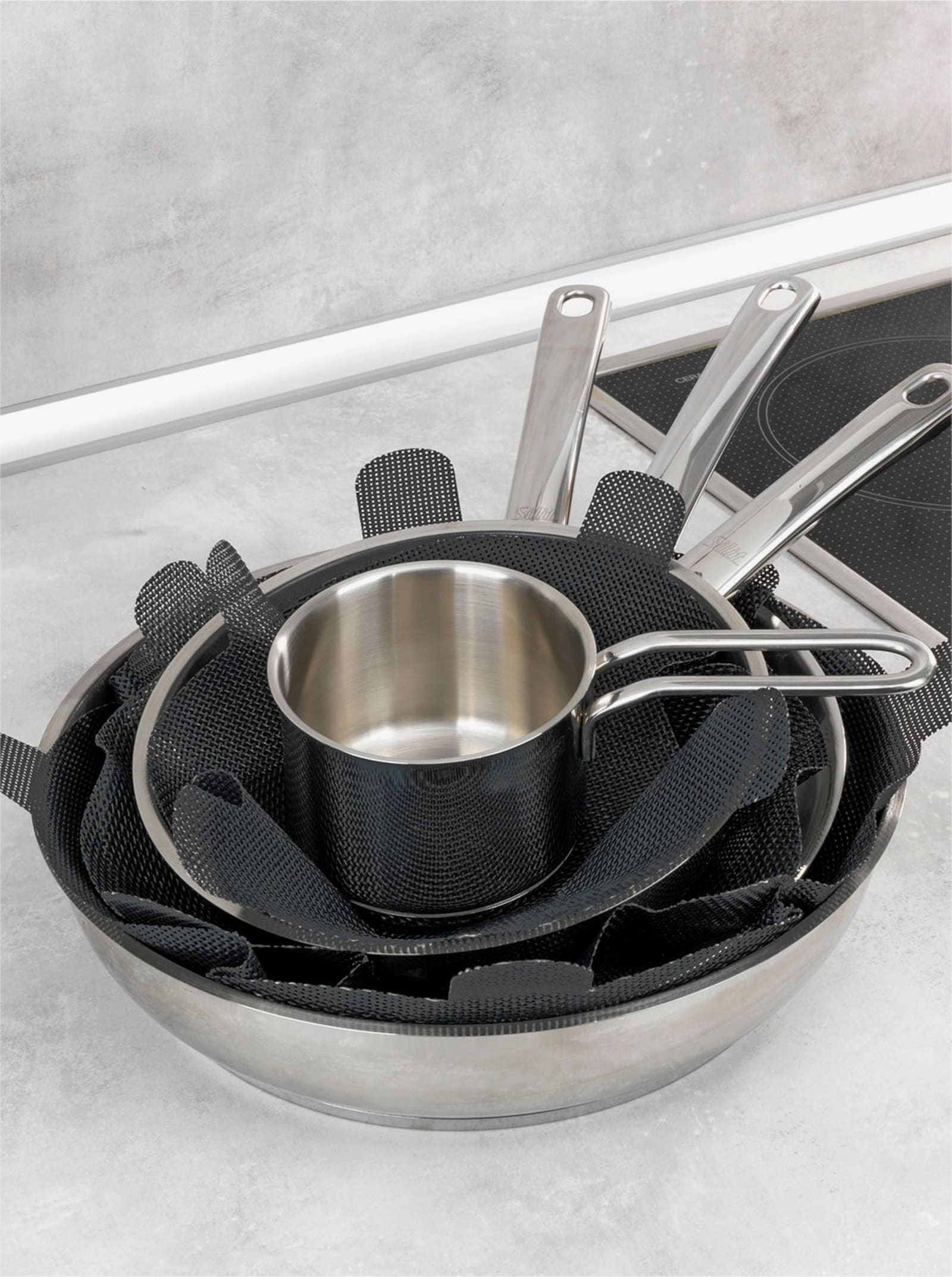 Spritzschutz - schwarz