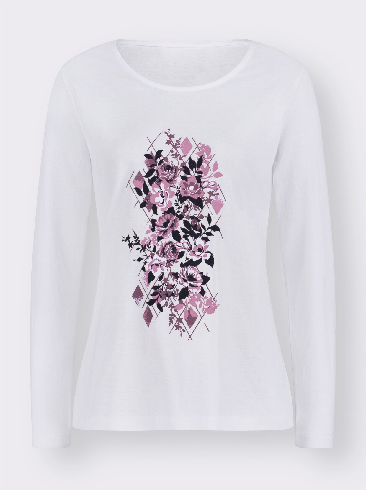 Shirt met lange mouwen - wit