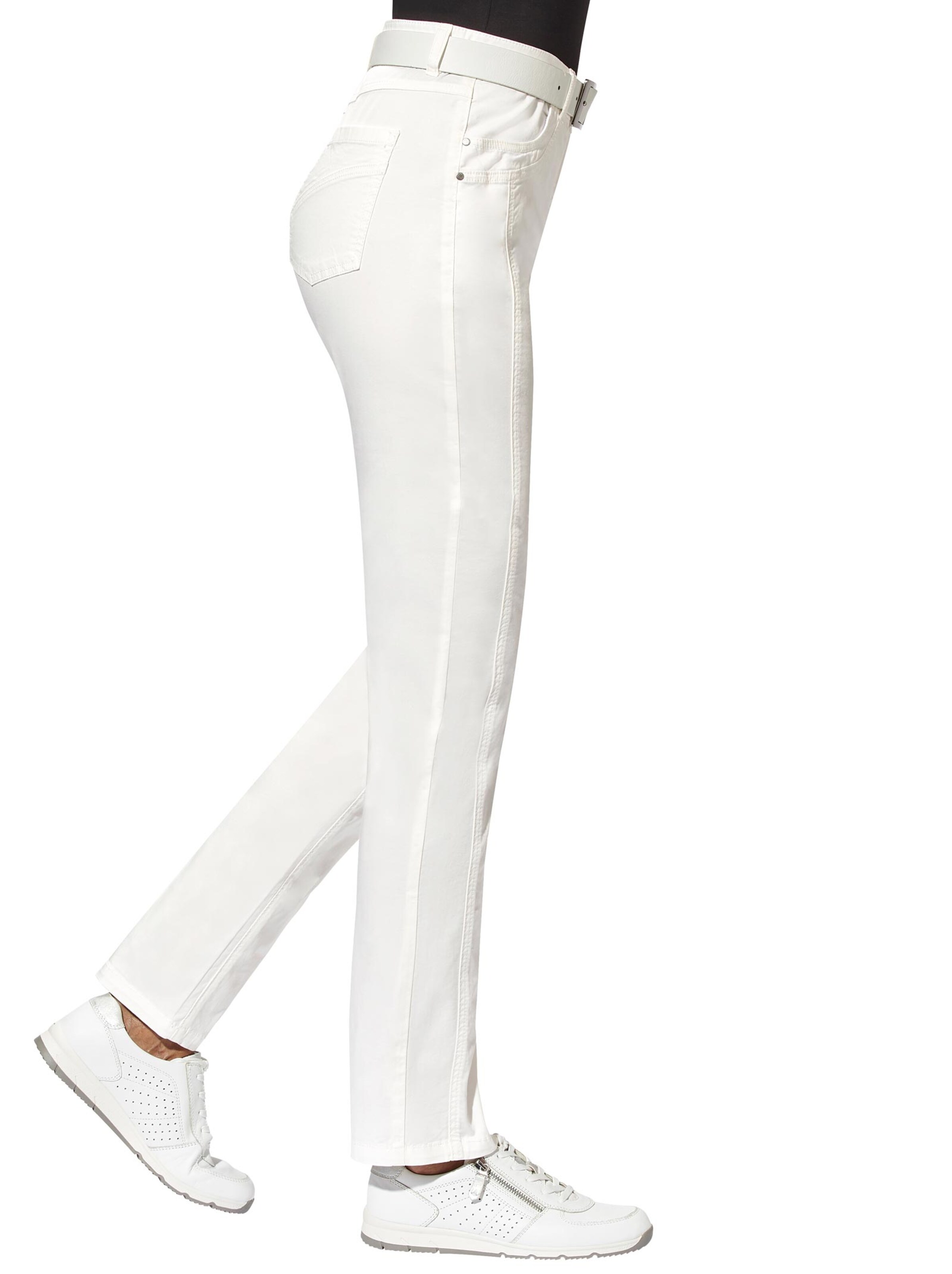 Collection L Jeans - wollweiß