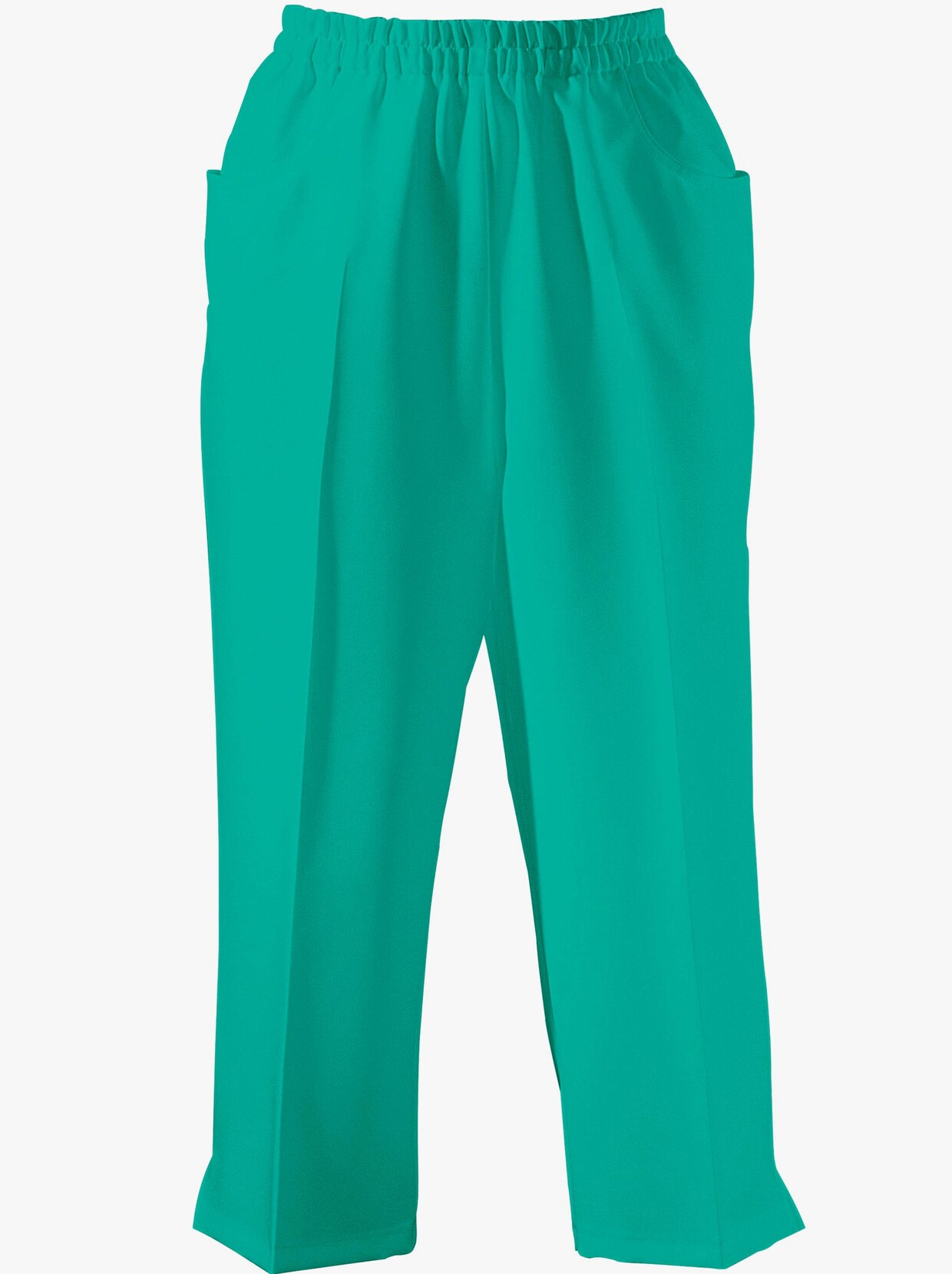 Capri kalhoty - smaragdově zelená