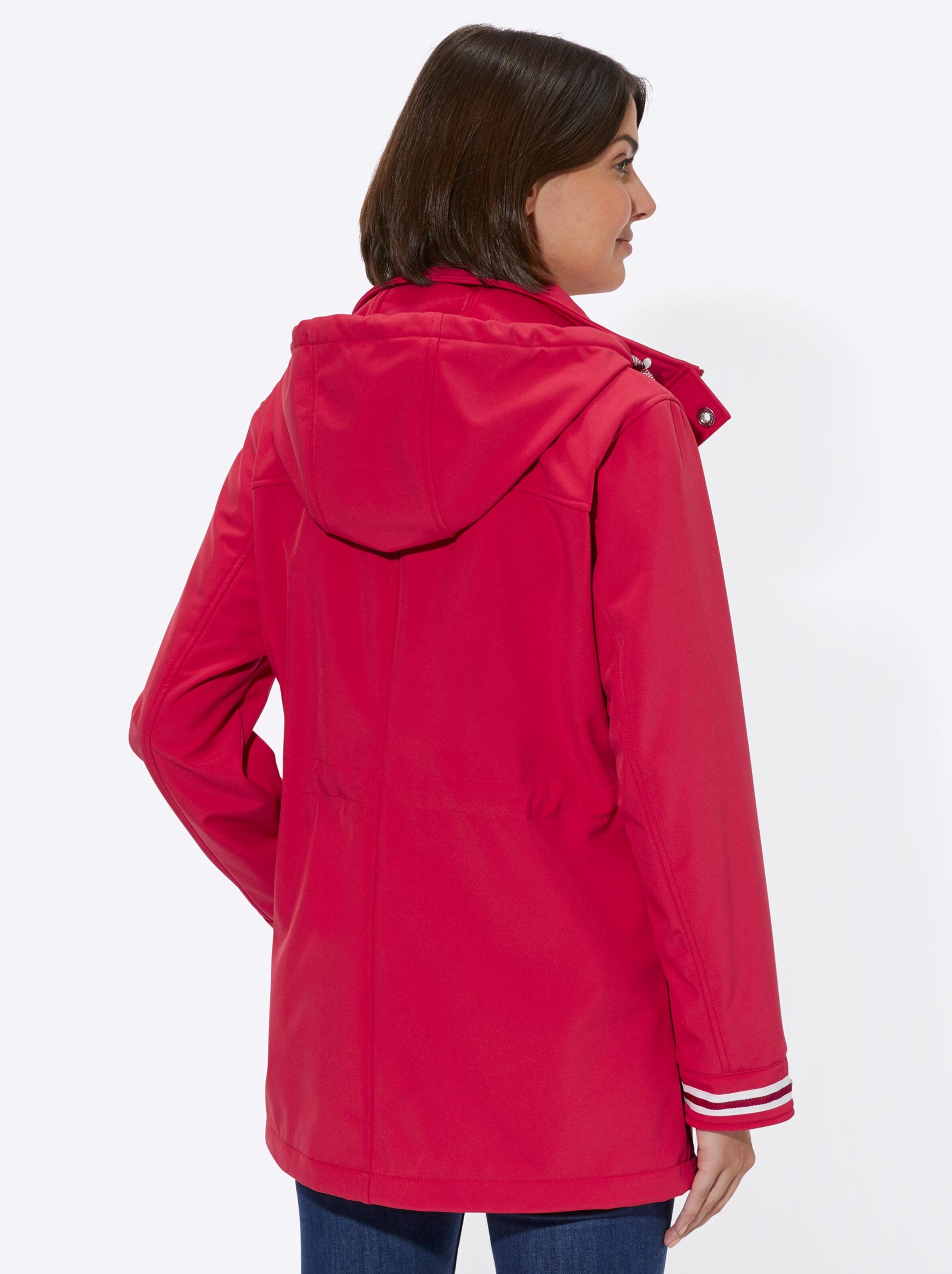 Damenmode Jacken Softshelljacke in erdbeere Damenmode Jacken Softshelljacke in erdbeere