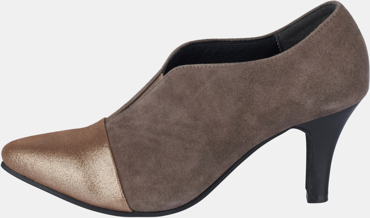 Andrea Conti Hochfrontpumps - taupe