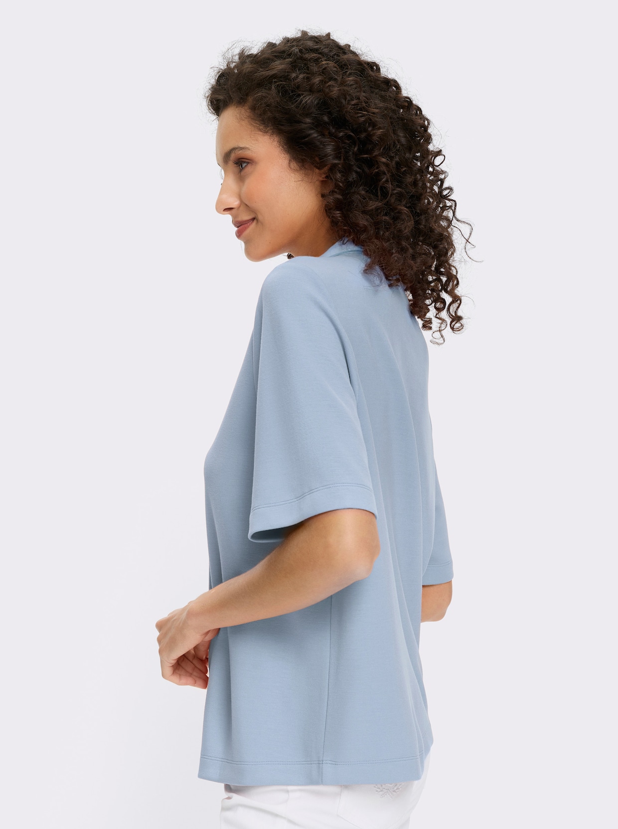 heine Poloshirt - eisblau