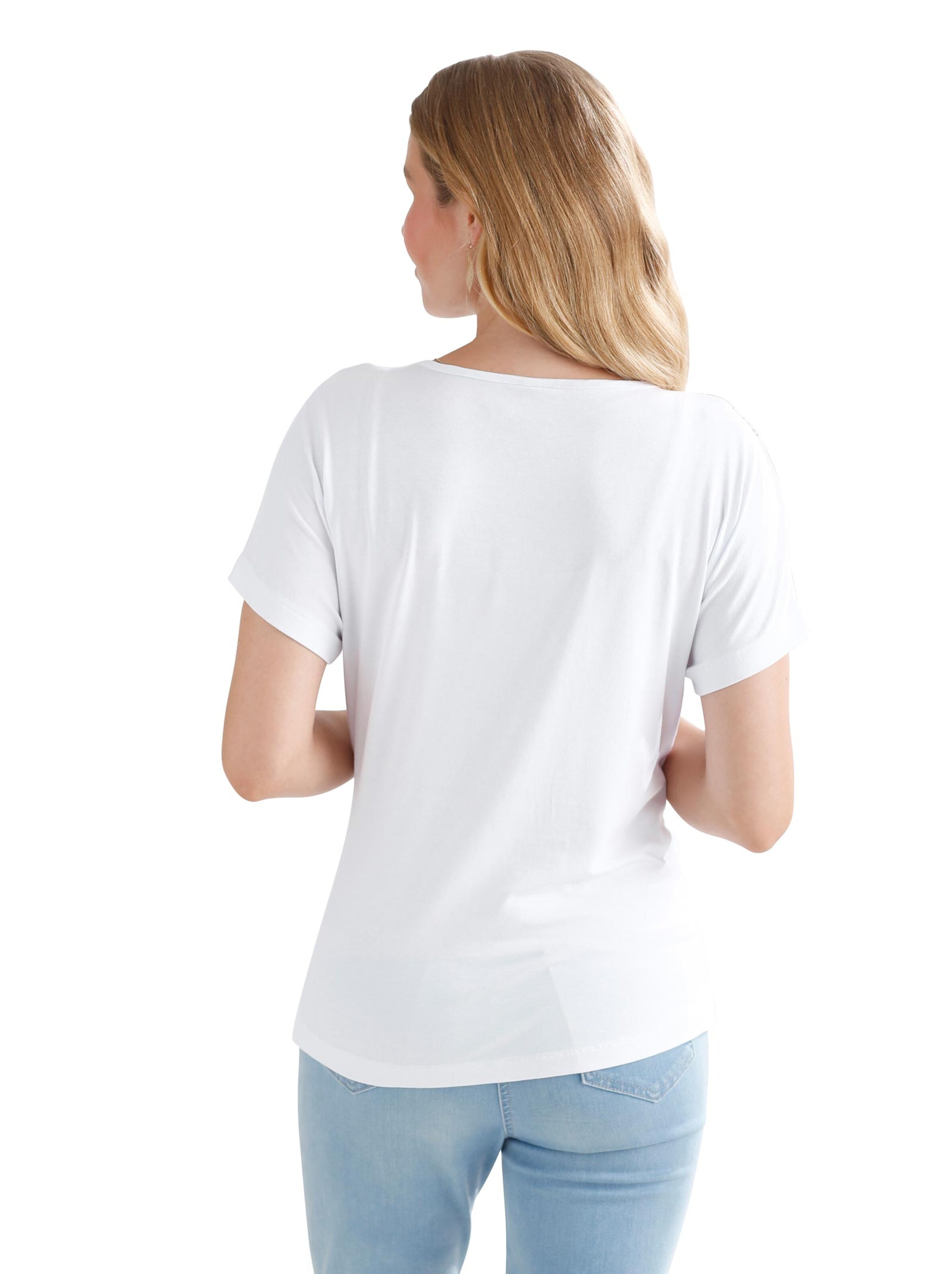 Shirt - weiß-bedruckt