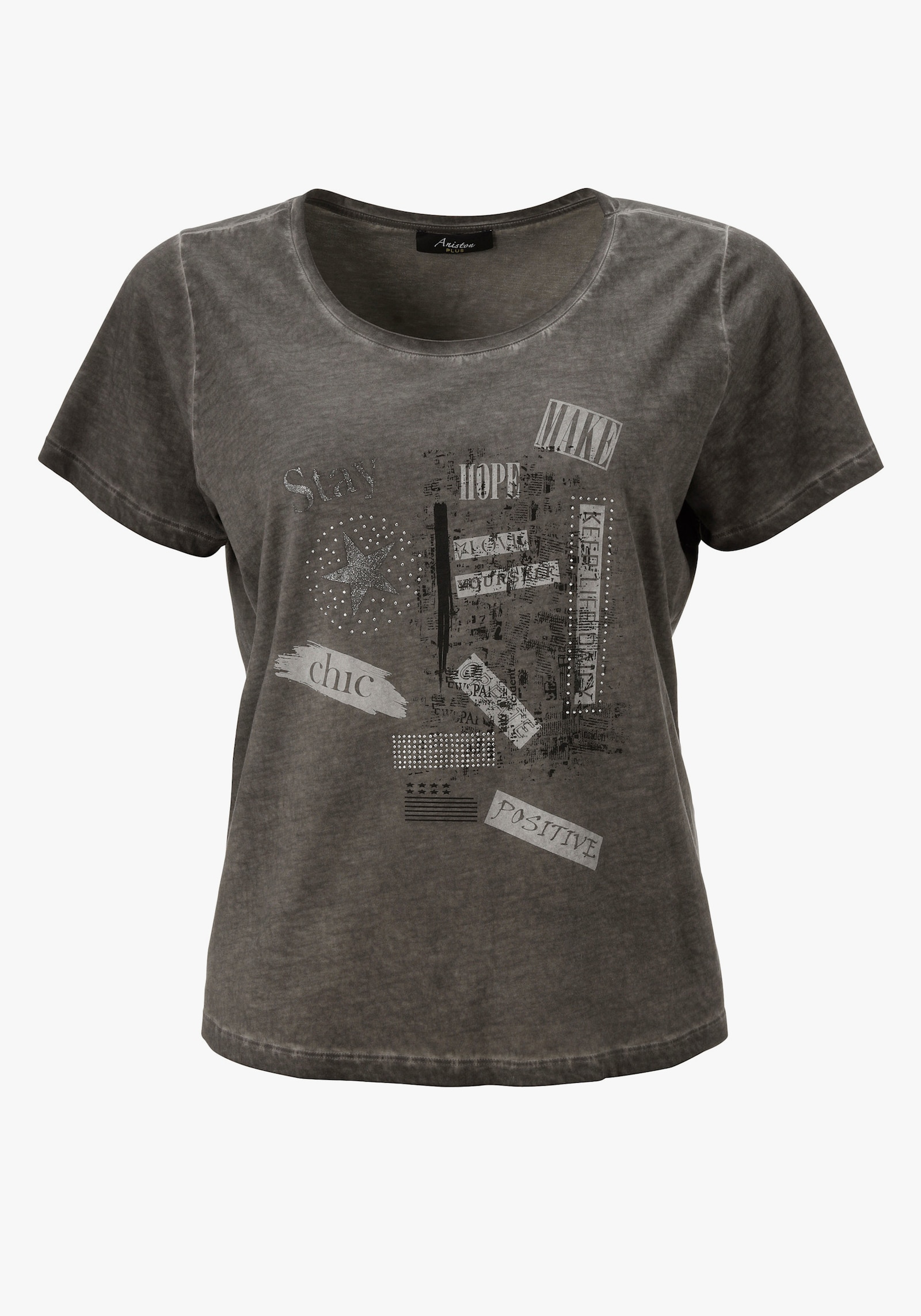 Aniston PLUS T-Shirt - anthrazit