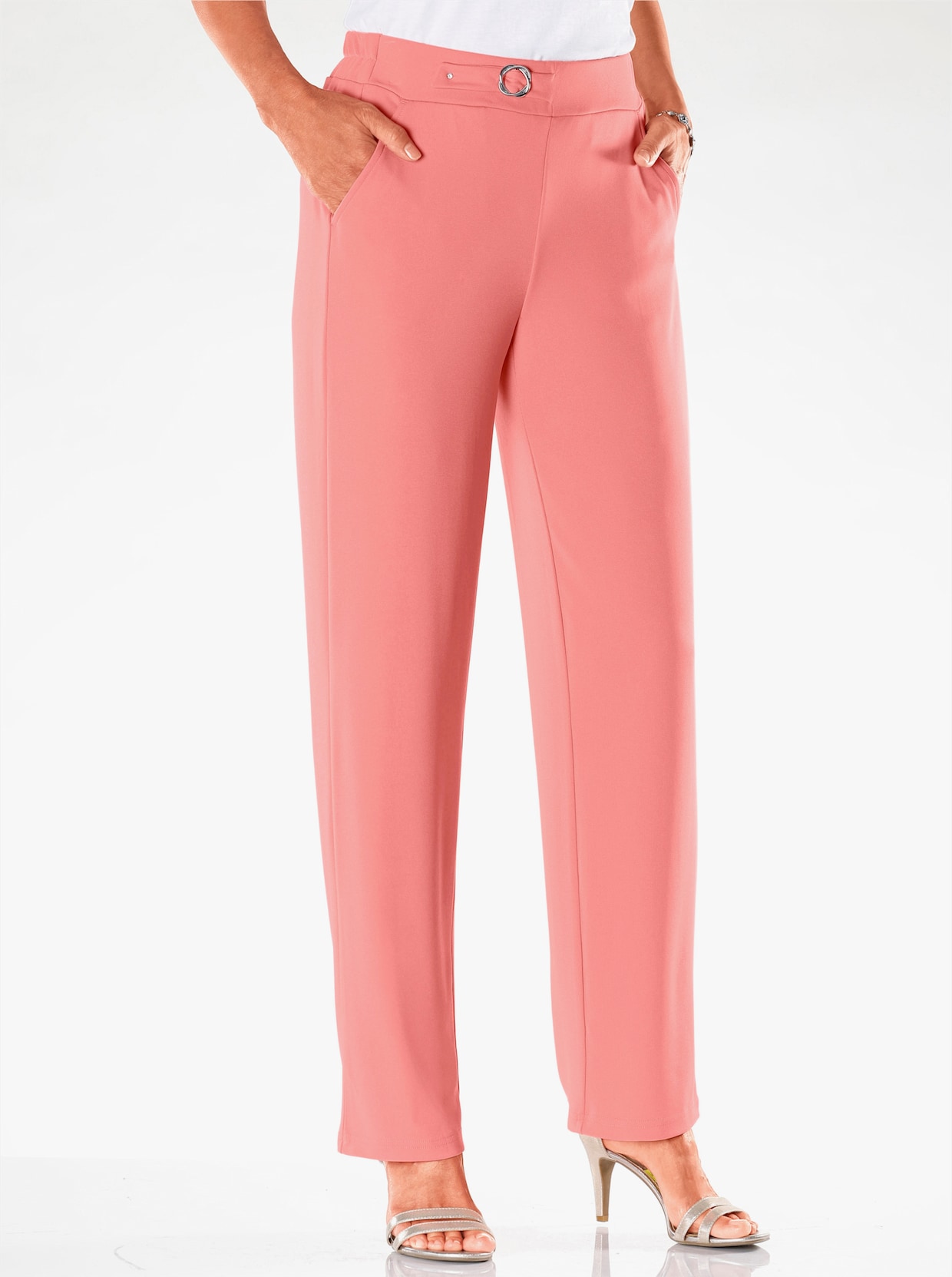 Schlupfhose - flamingo