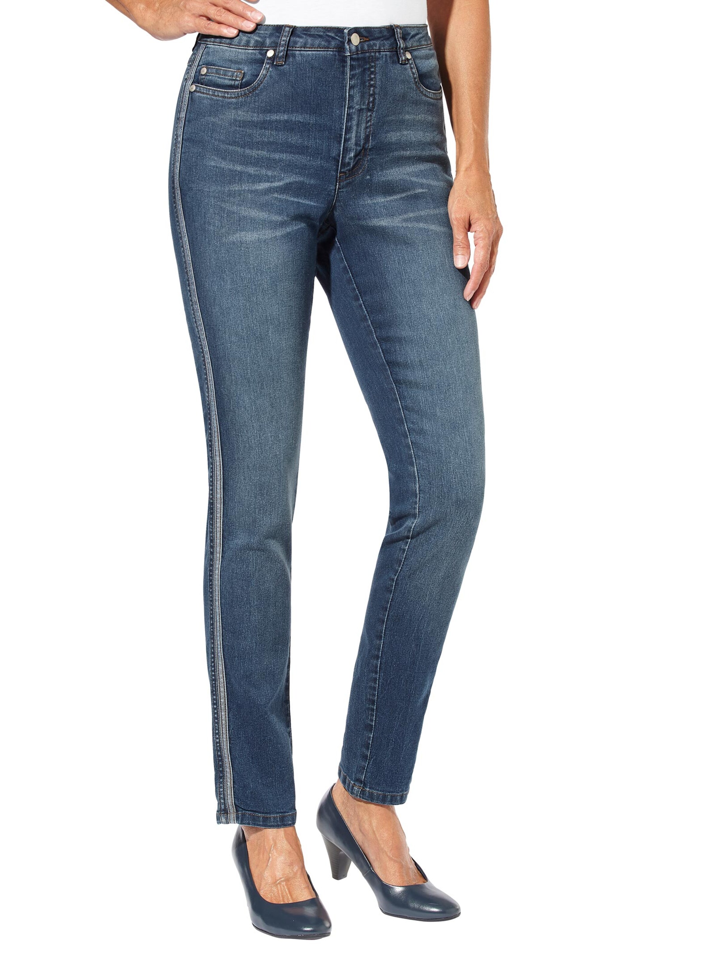 Jeans - blue-stone-washed