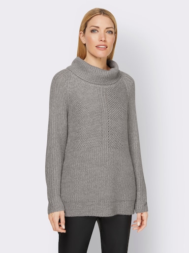 heine Pullover - grau-meliert