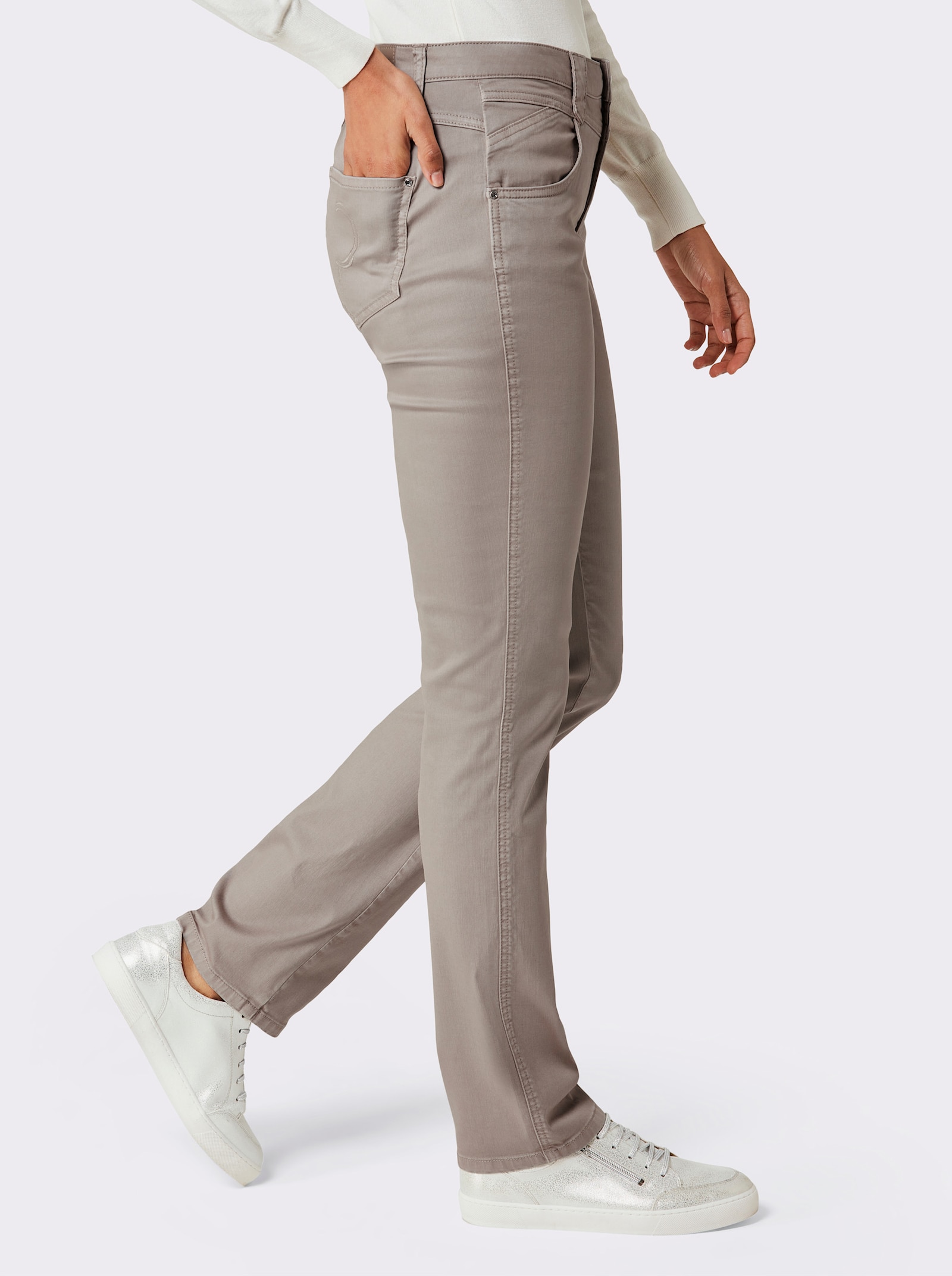 CREATION L PREMIUM Jeans in 4-Pocket-Form - sesam