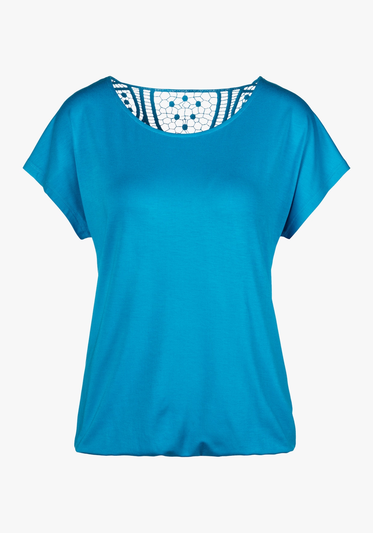 Vivance Shirt met korte mouwen - turquoise