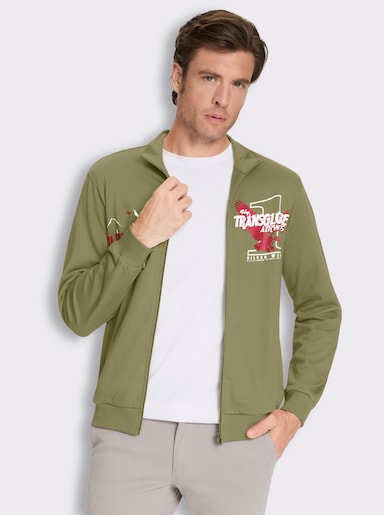 Shirtjacke mit Prints - schilf